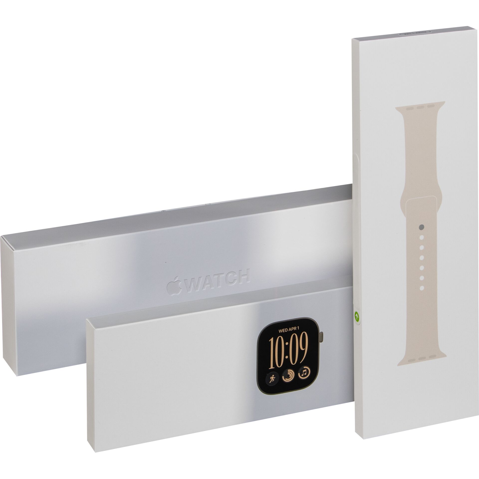 uhr, apple watch, smarteuhr, verpackung, armband