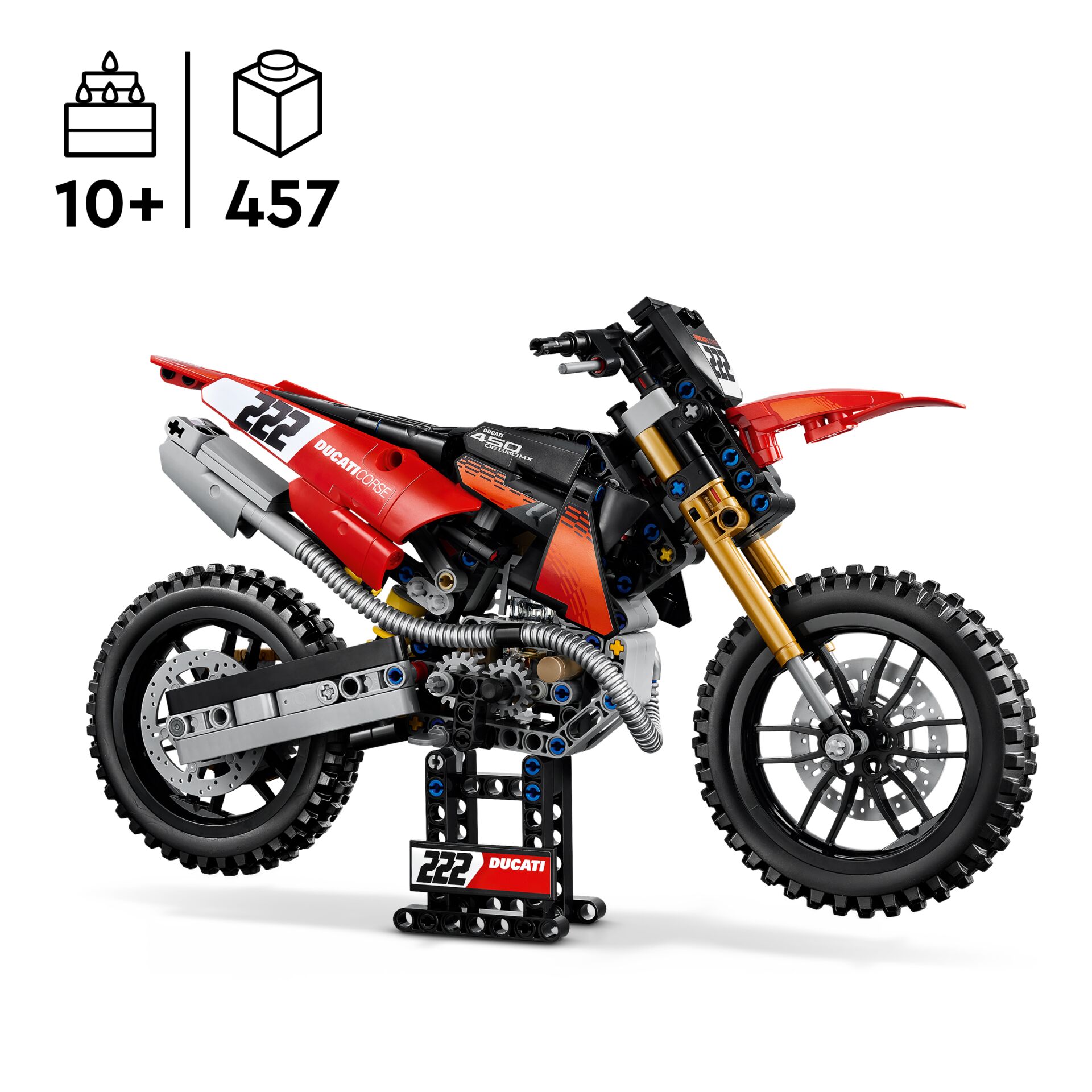 Motorrad,  LEGO-Set, Moto, Rennmaschine, Ducati