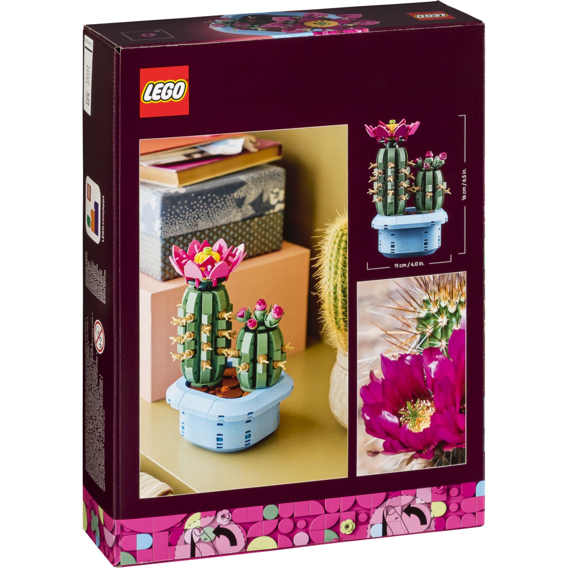 Lego, Kaktus, Blumentopf, Töpferei, Bausatz