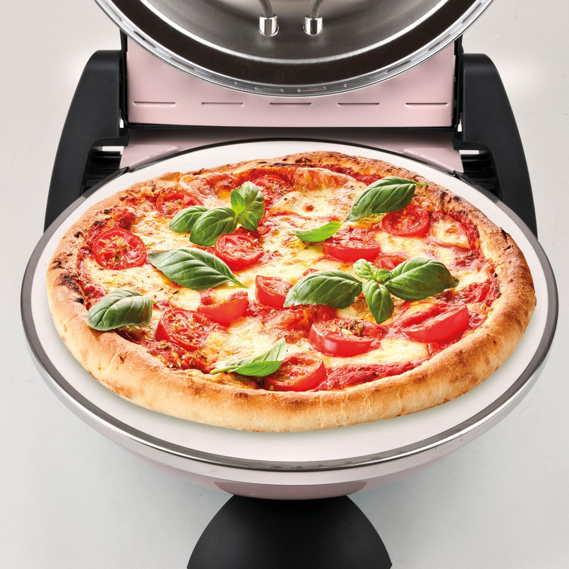 Pizza, Tomaten, Basilikum, Kochgerät, Backofen