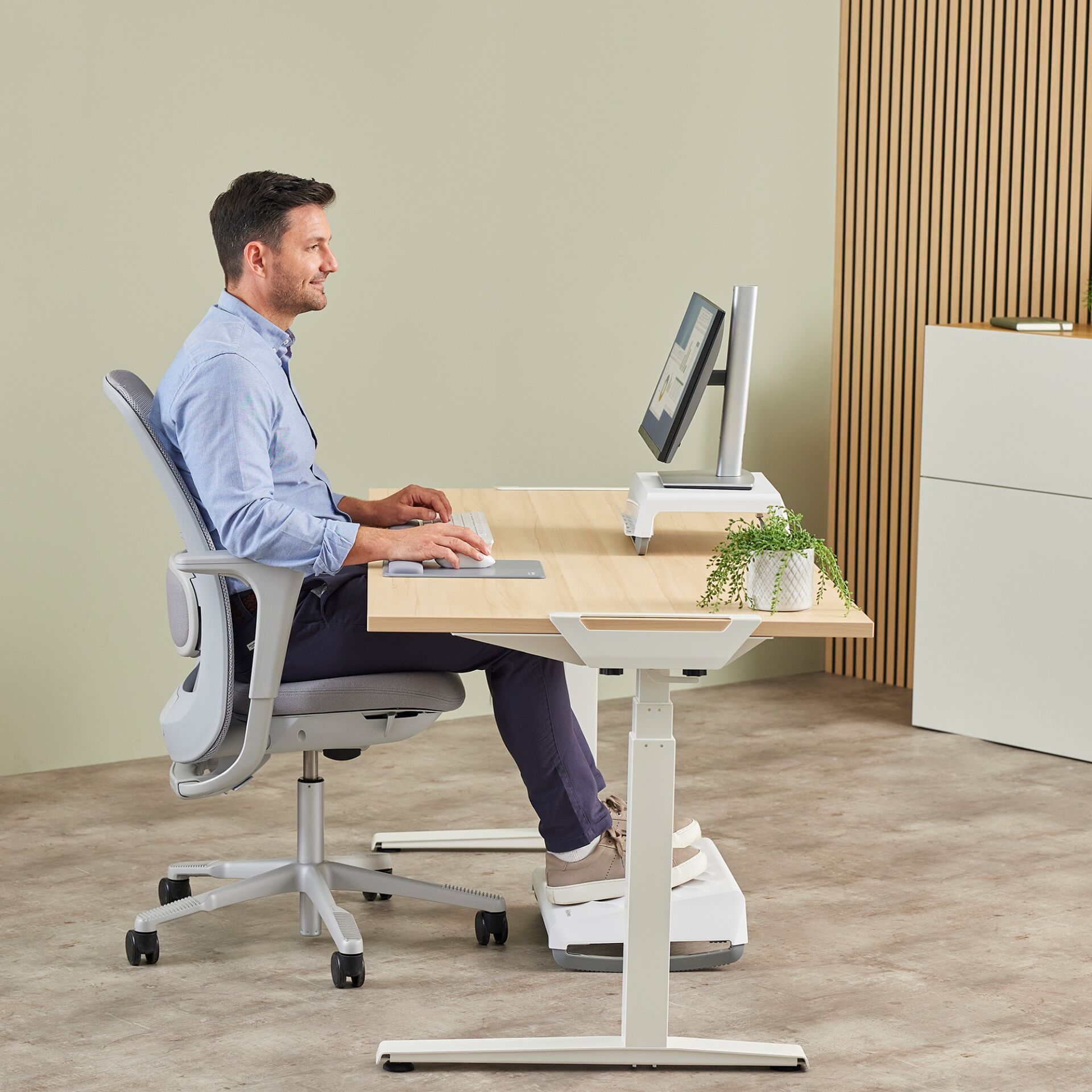 Moebel, Tabelle, Schreibtisch, Mann, Person