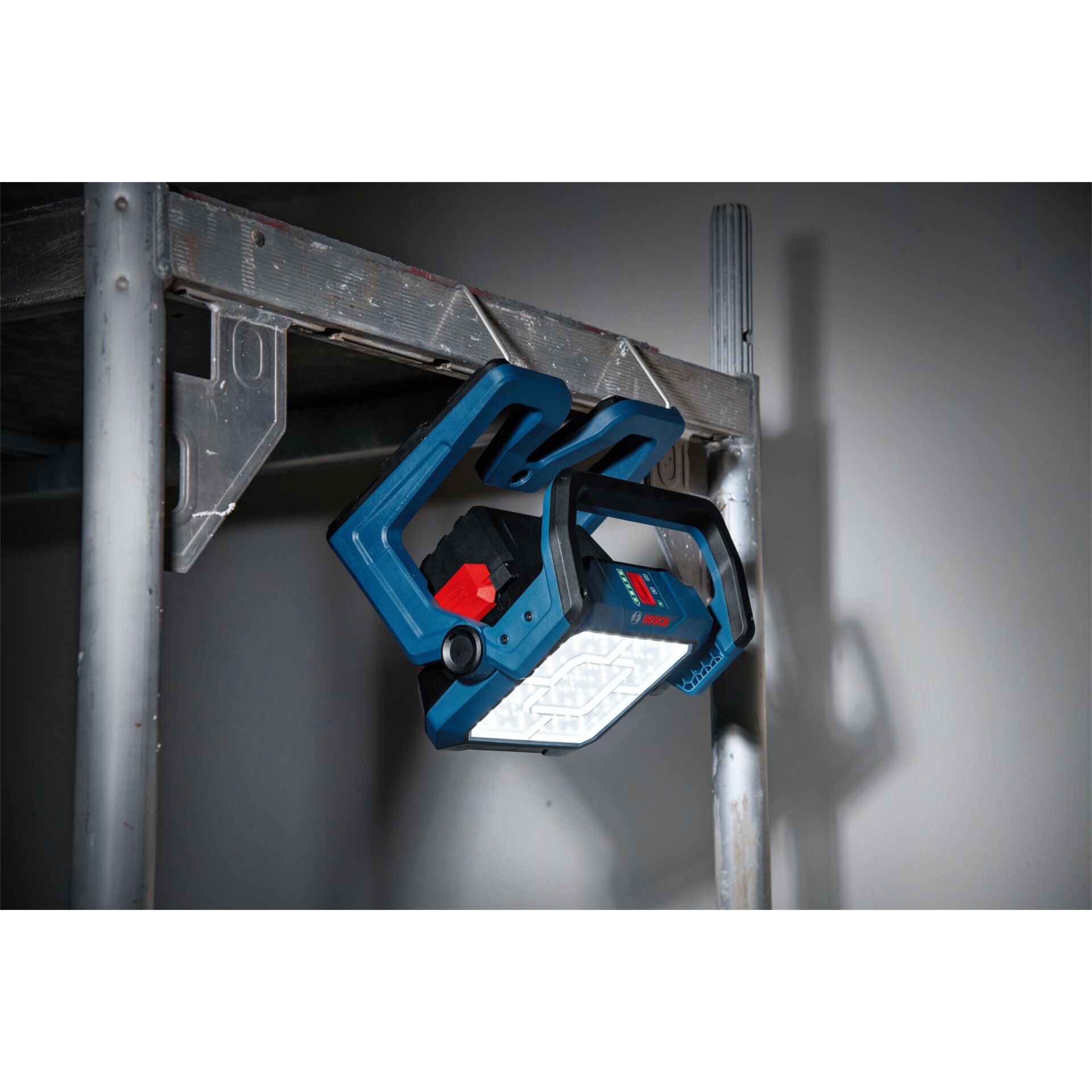 Arbeitslampe, LED-Lampe, Taschenlampe, Bauleuchte, Akku-Lampe