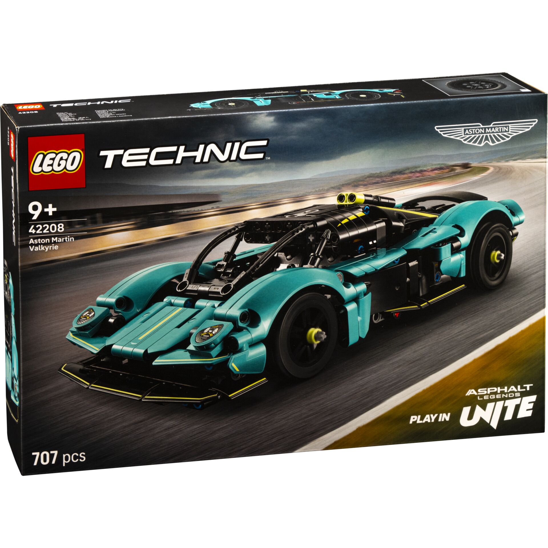 LEGO, Technic, Aston Martin Valkyrie, Rennwagen, 707 pieces