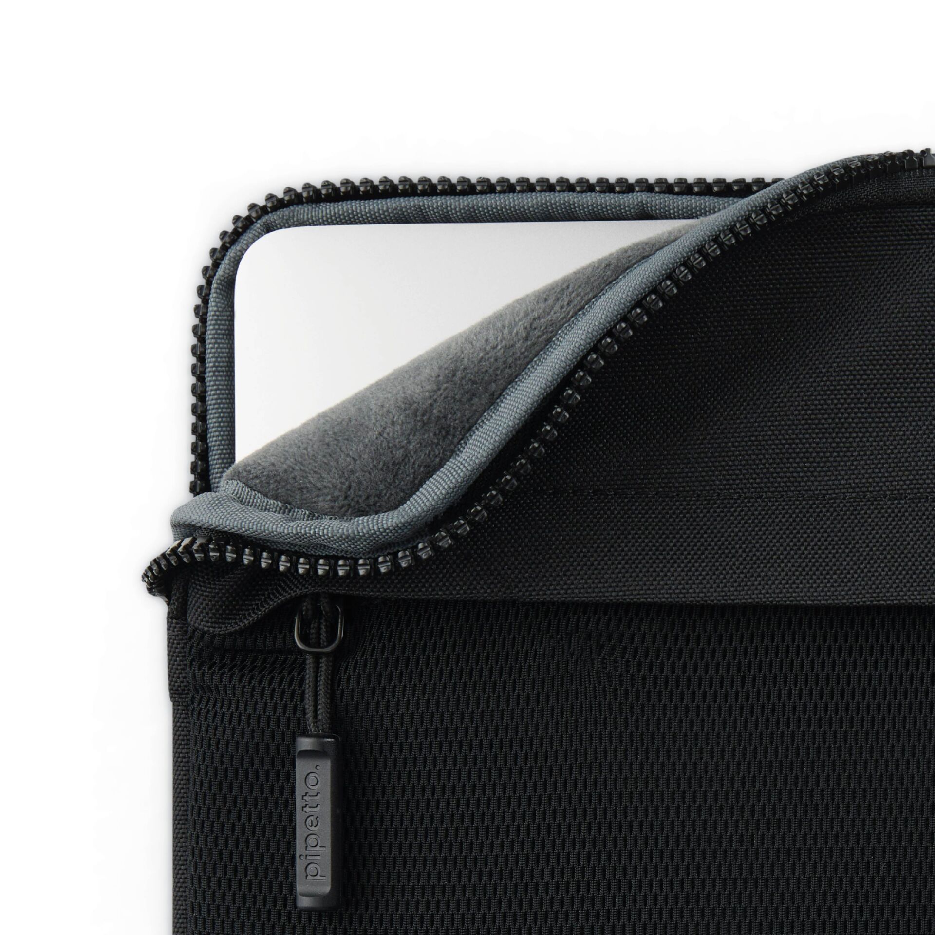 Kamera Tasche, Schultertasche, Schwarz, Reißverschluss, Material Mesh