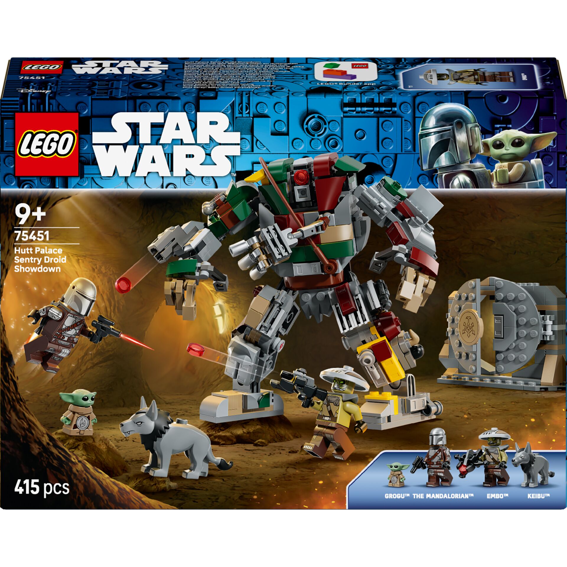 Star Wars, Lego, Hutt Palace, Sentry Droid Showdown, 415 pieces