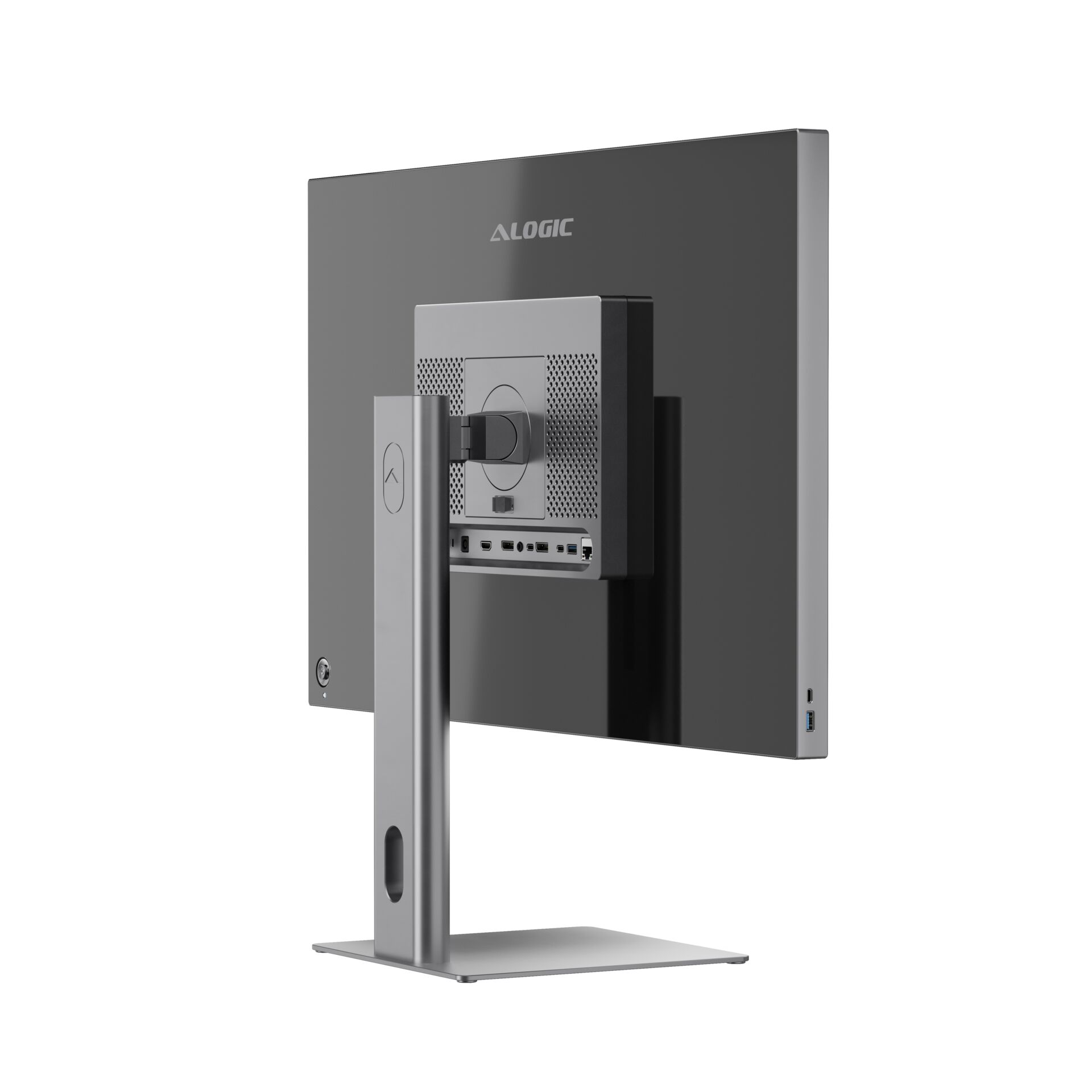 Alogic ASPEKT 32" UHD Matt  Docking Monitor Space Grey