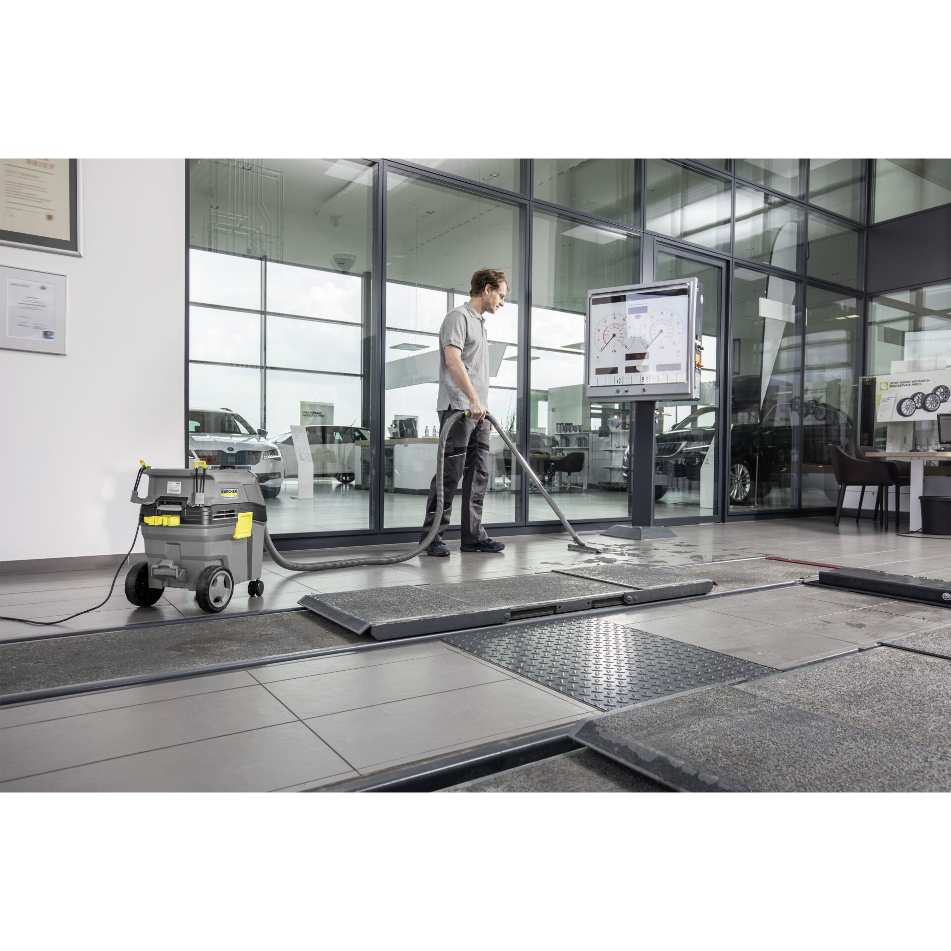 Person, Reinigen, Drinnen, Innenarchitektur