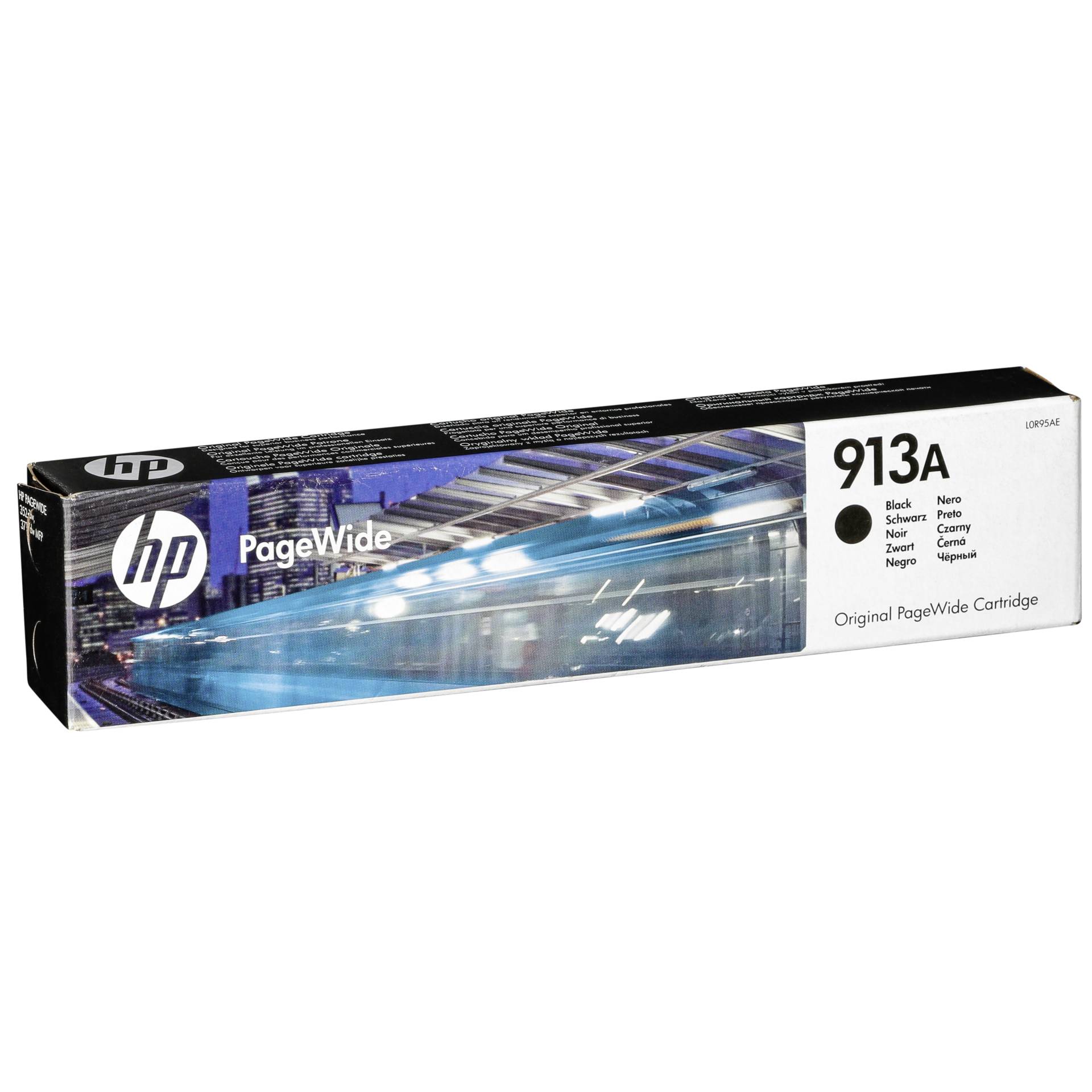 HP L0R95AE PageWide  Tintenpatrone schwarz No. 913 A