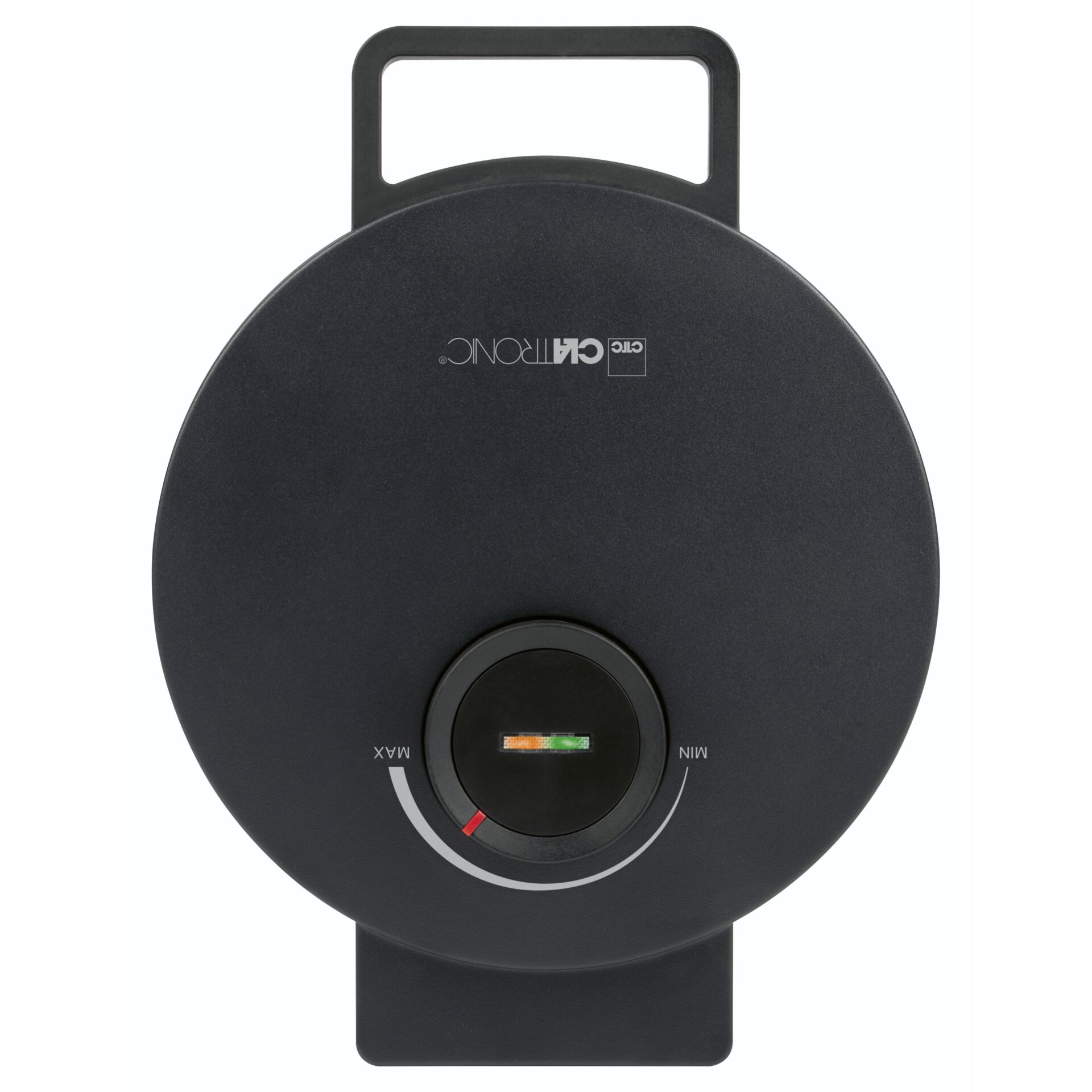 Smartwatch, Ladestation, Schwarz, Rundes Gehäuse, Levelanzeige