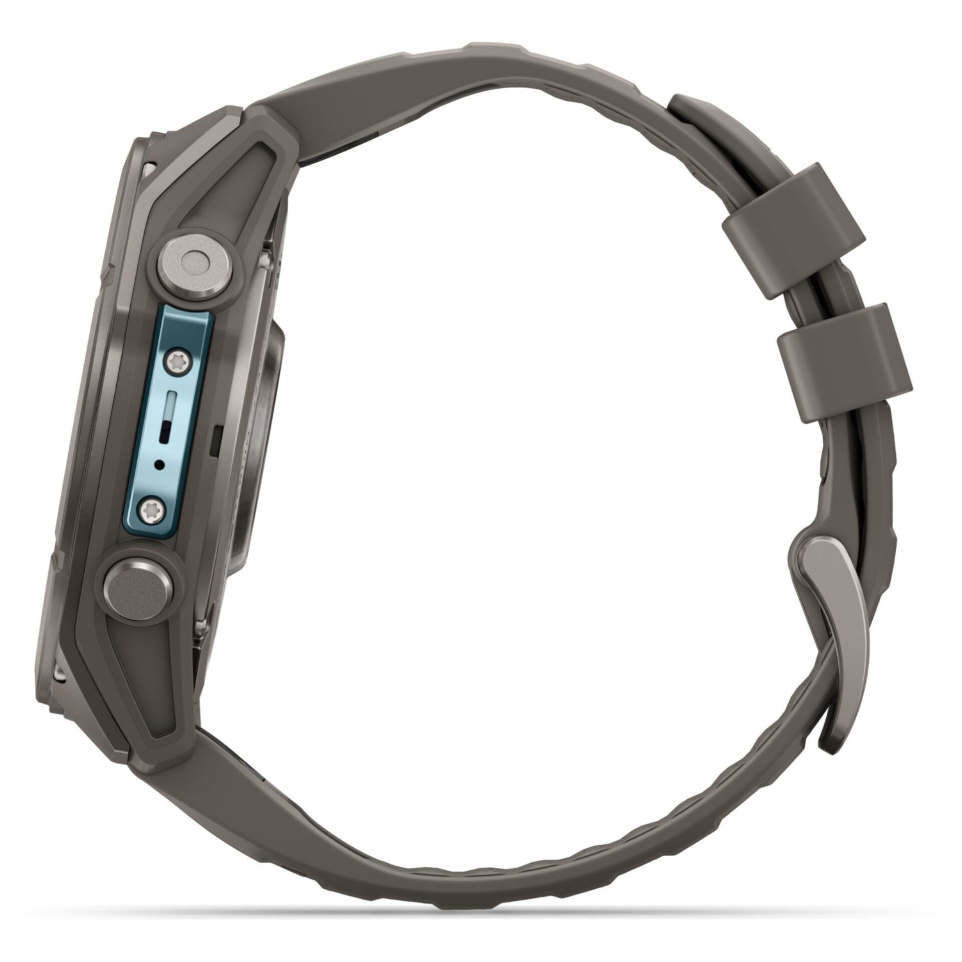 Armbanduhr, Digitaluhr, Sportsuhr, Gehäuse, Stahlgrau