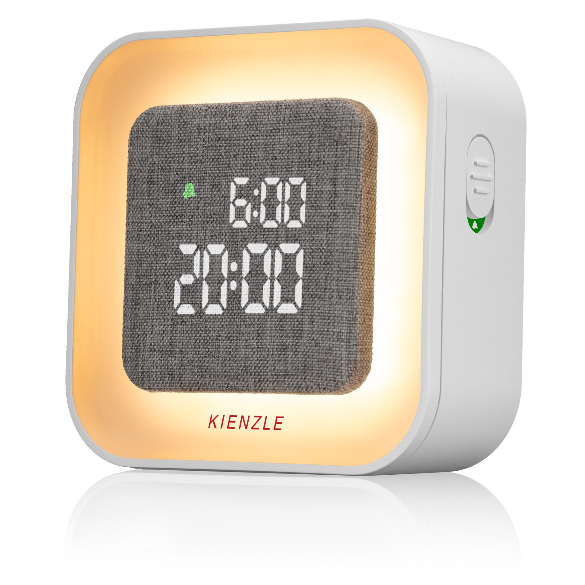 KIENZLE Wecker mit Beleuchtung  quadratisch