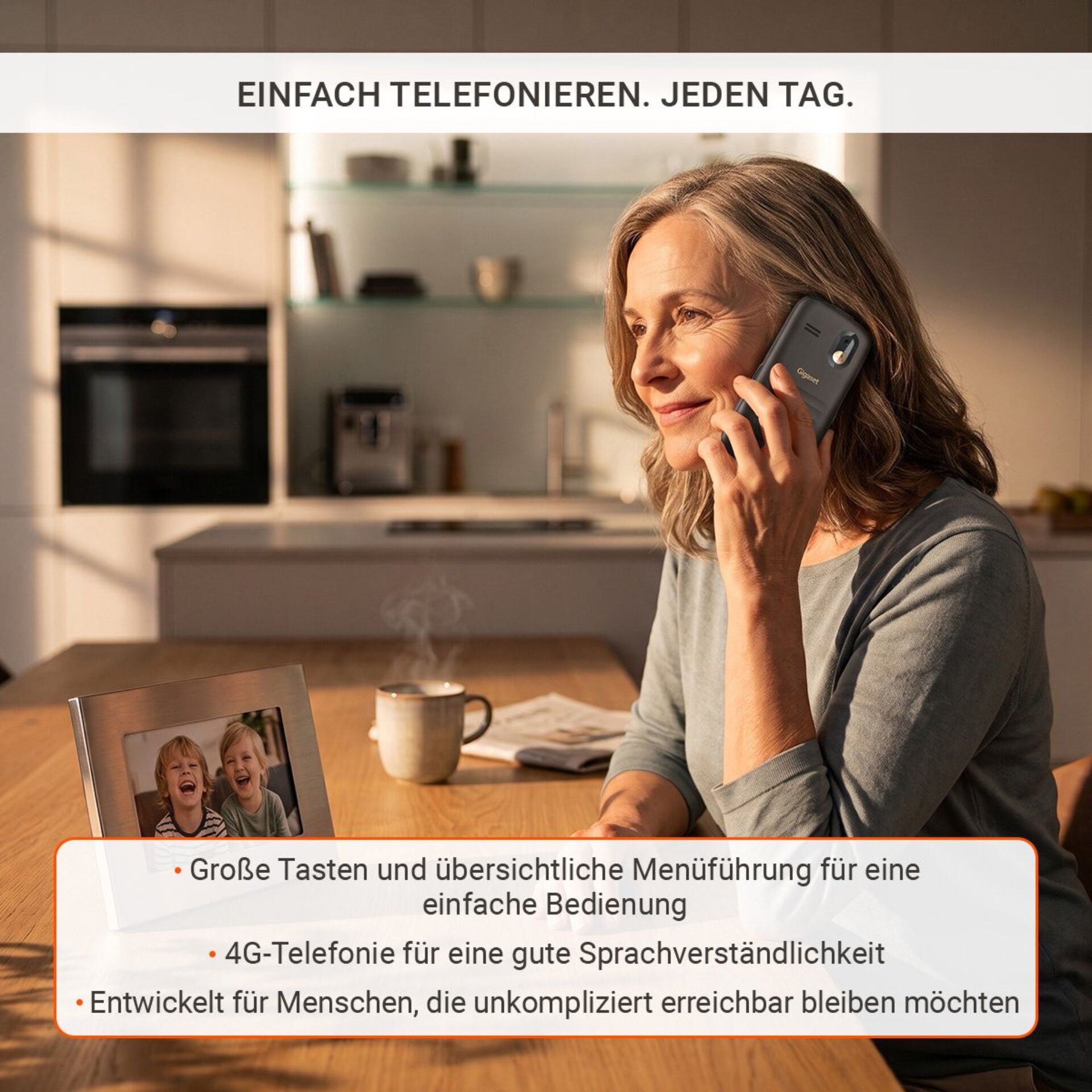 telefon, smartphone, videoanruf, telefonieren, familienfoto