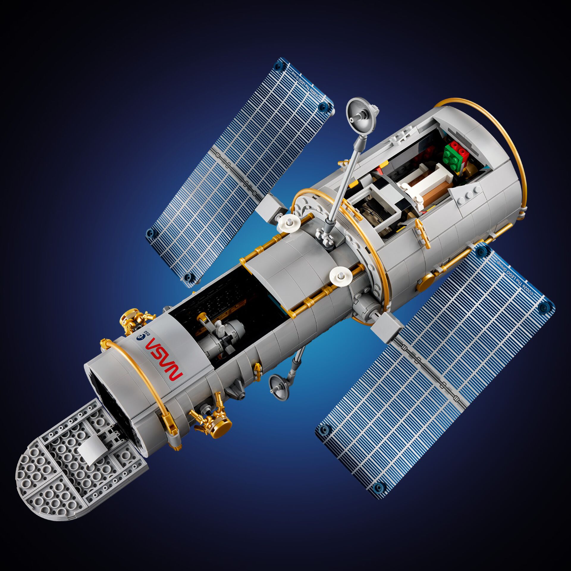Modell, Satellite, Raumschiff, NASA, Solarzellen