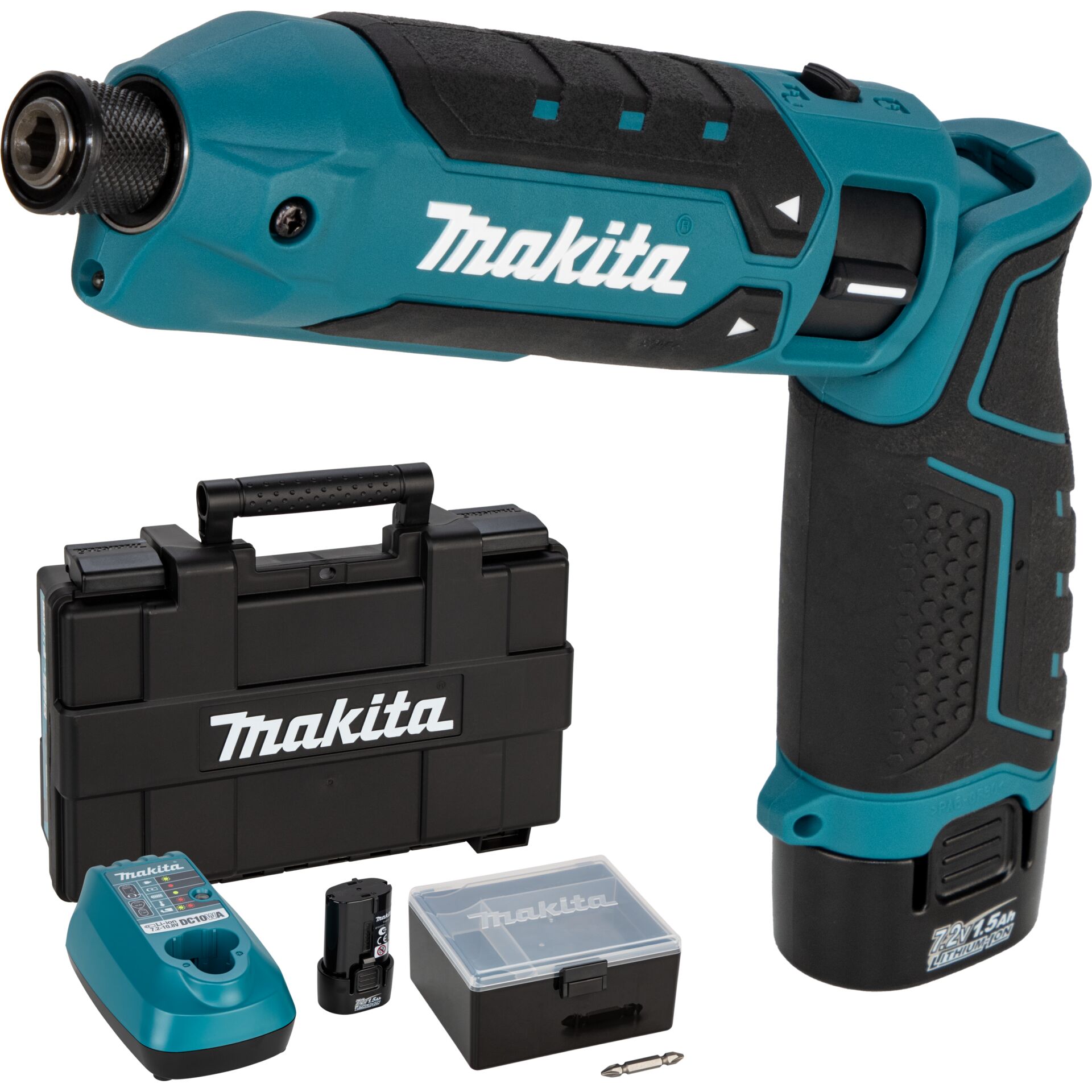 Akkuschrauber, Knickwinkel, Makita, Lithium, 20V, Akku-Bohrschrauber, Makita, Kompakt, Lithium-Ionen, Kofferset