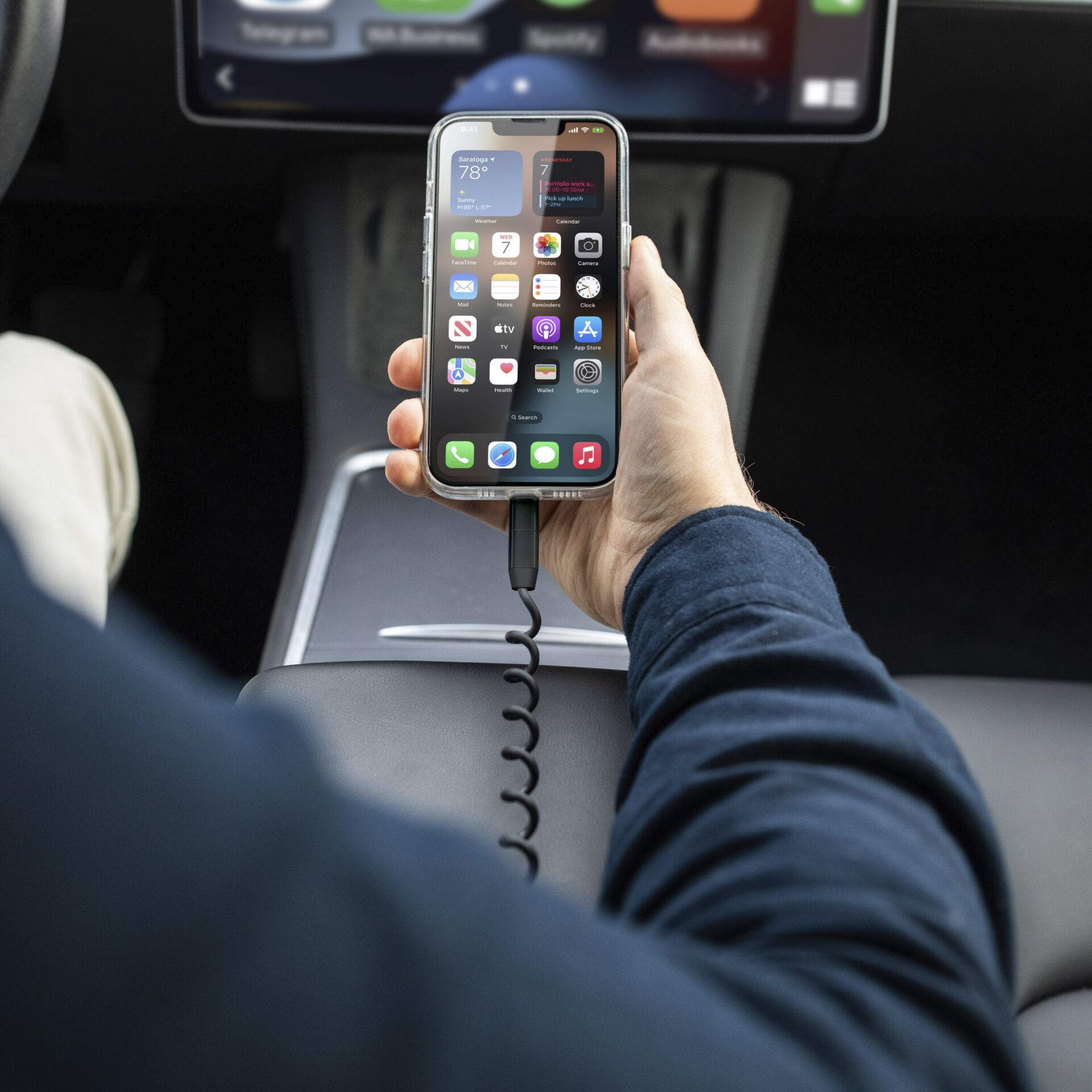 Elektronik, Telefon, Handy, Person