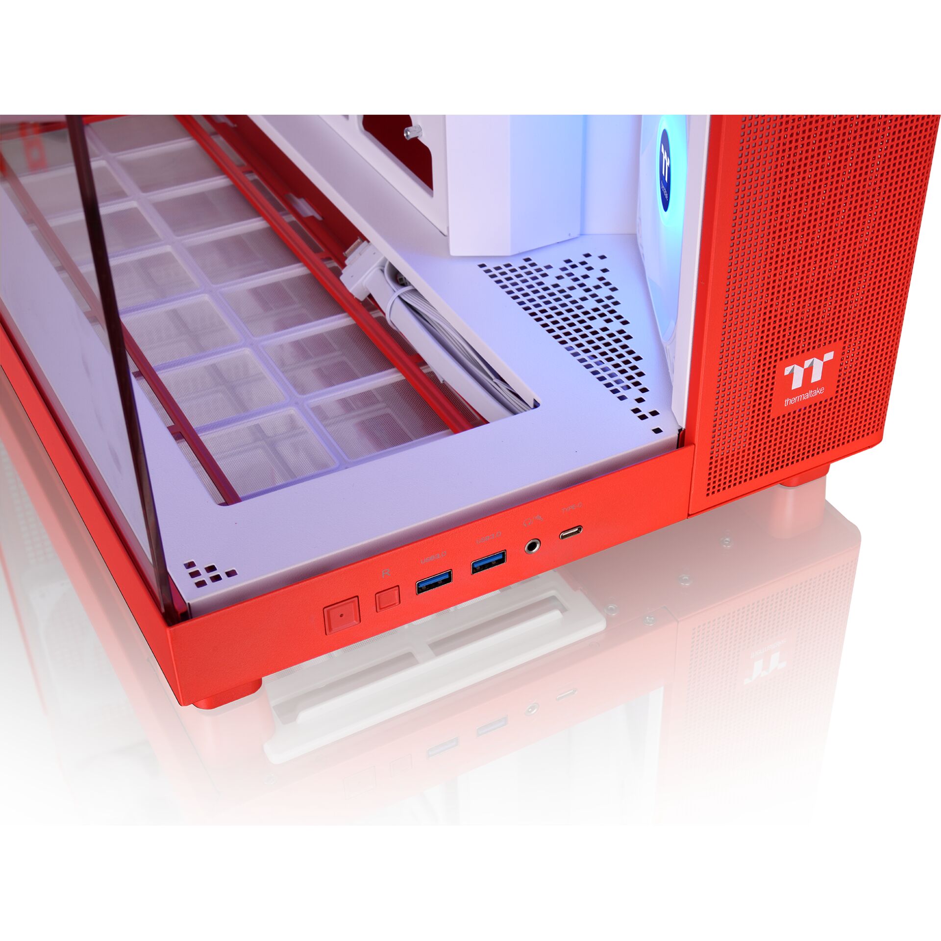 gehäuse, pc-gehäuse, red-gehäuse, usb-c, front-anschlüsse