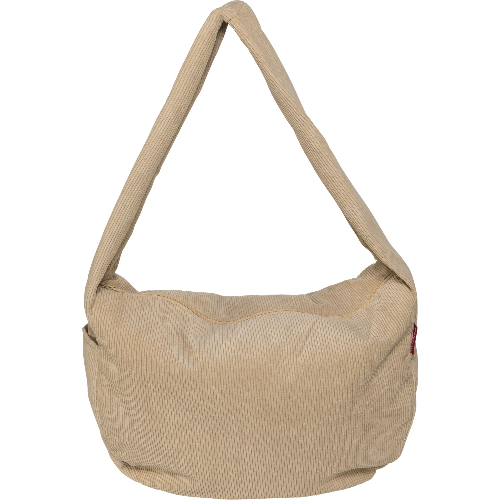 Tasche, Henkeltasche, Corduroy, Beige, Schultertasche