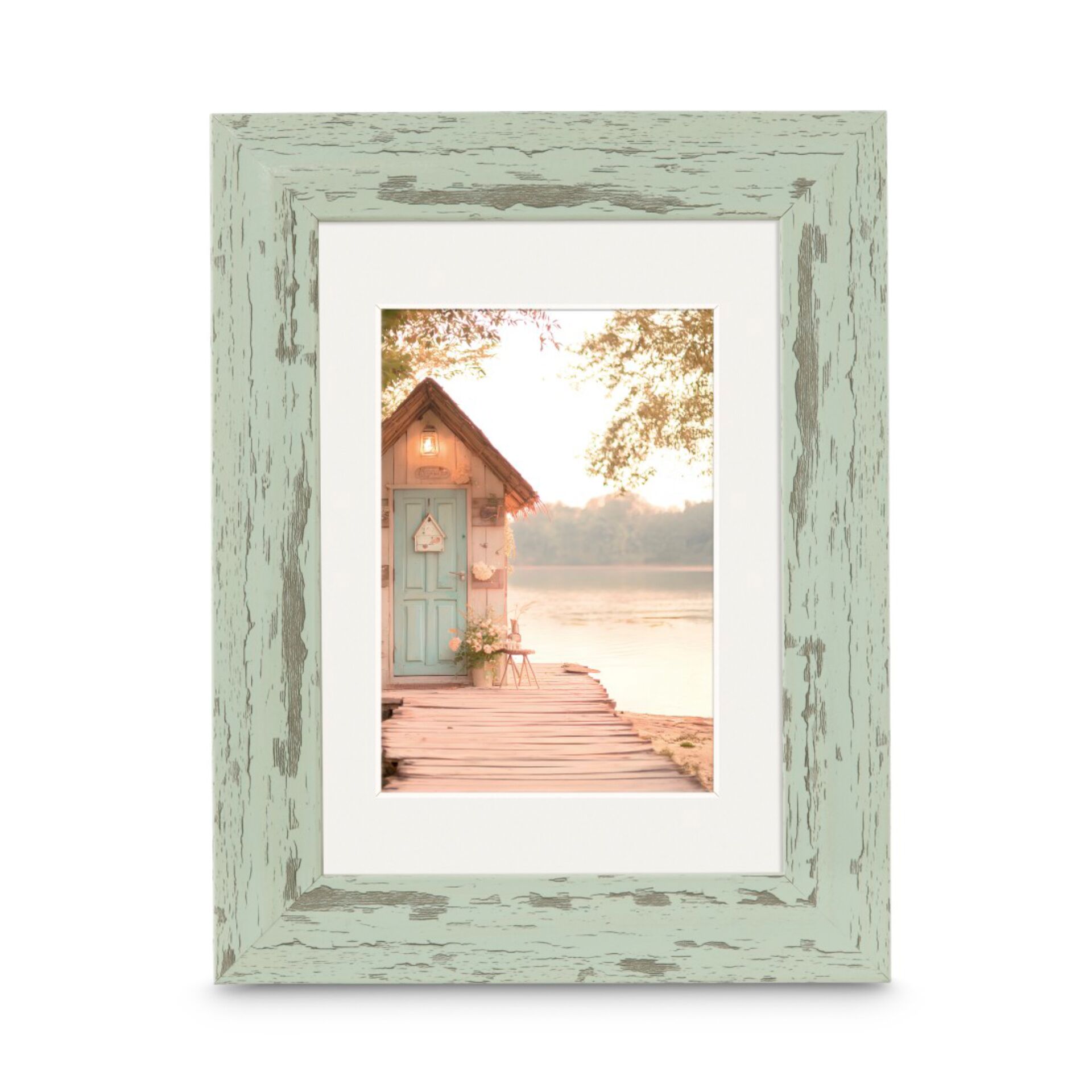 Hama Cottage Pastell-Mint  20x30  Kunstst.inkl.Passepartout 193336