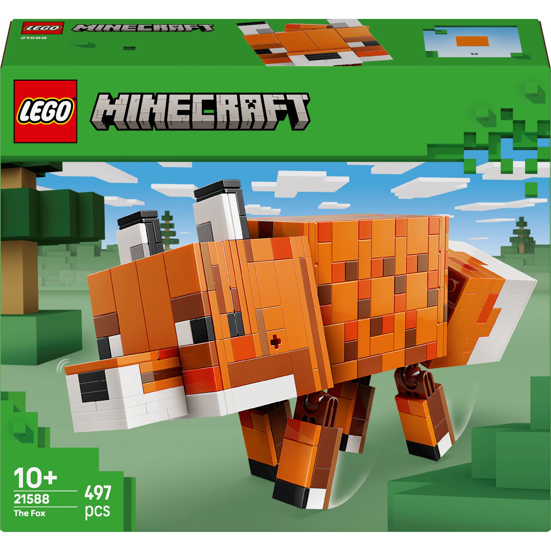 LEGO Minecraft 21588  Der Fuchs