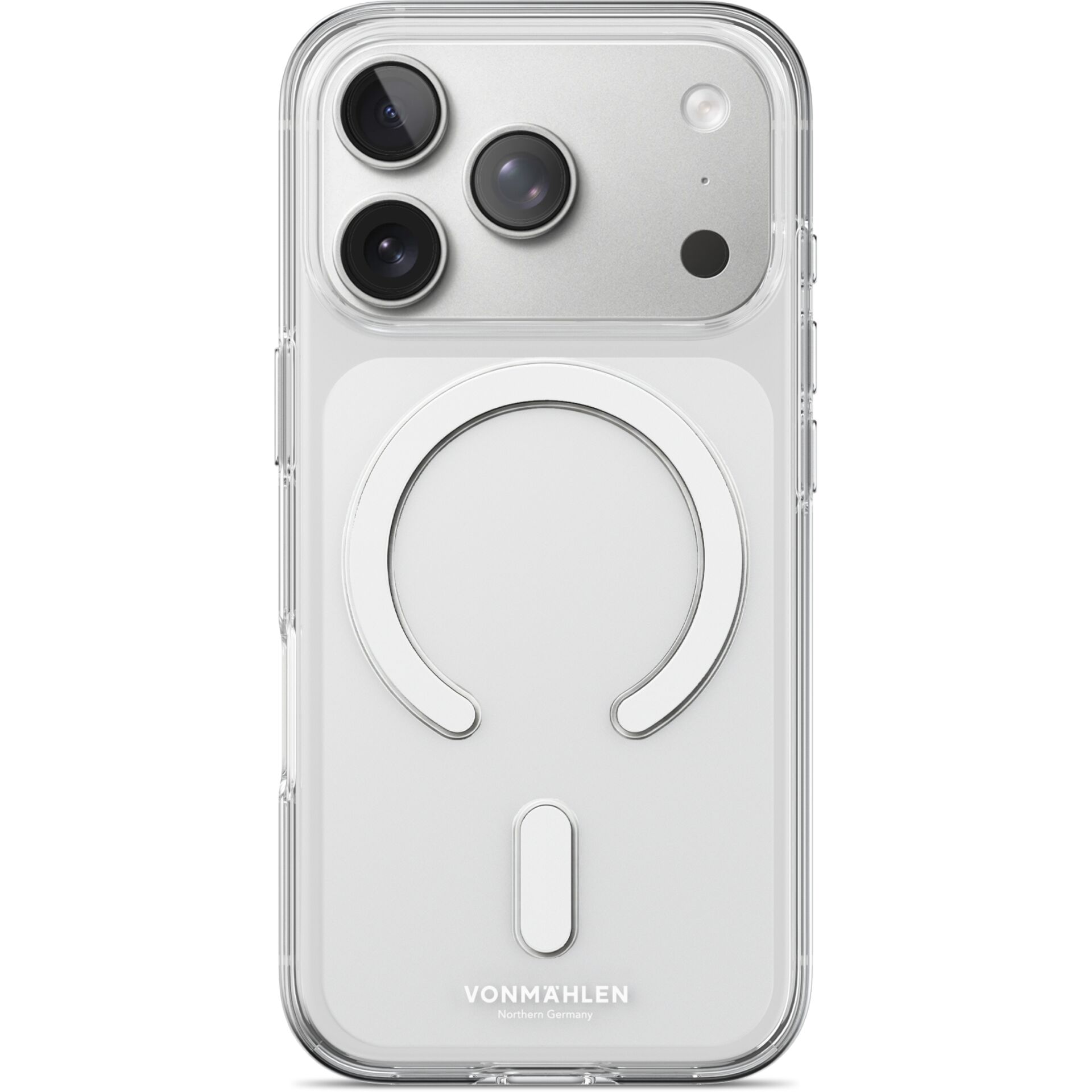 iPhone-Hülle, klare Hülle, magnetischer Ring, Triple-Kamera, transparente Hülle