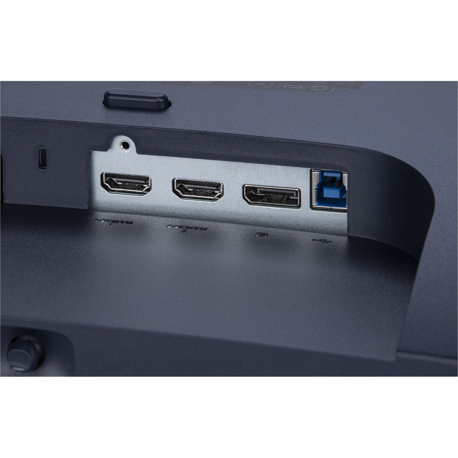 HDMI, USB 3.0, DisplayPort, Ethernet, Rückseite
