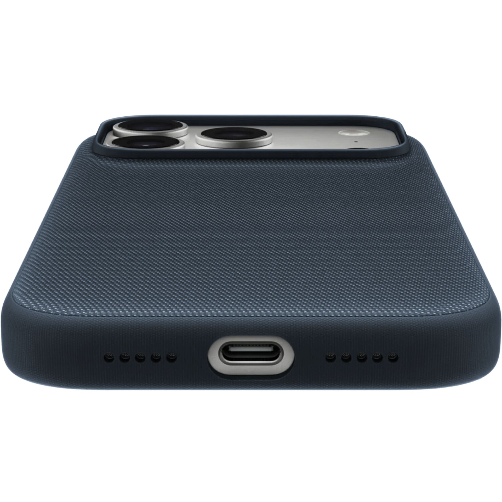 Hülle, Schutzhülle, Kamerabereich, MagSafe, Navy-Blau