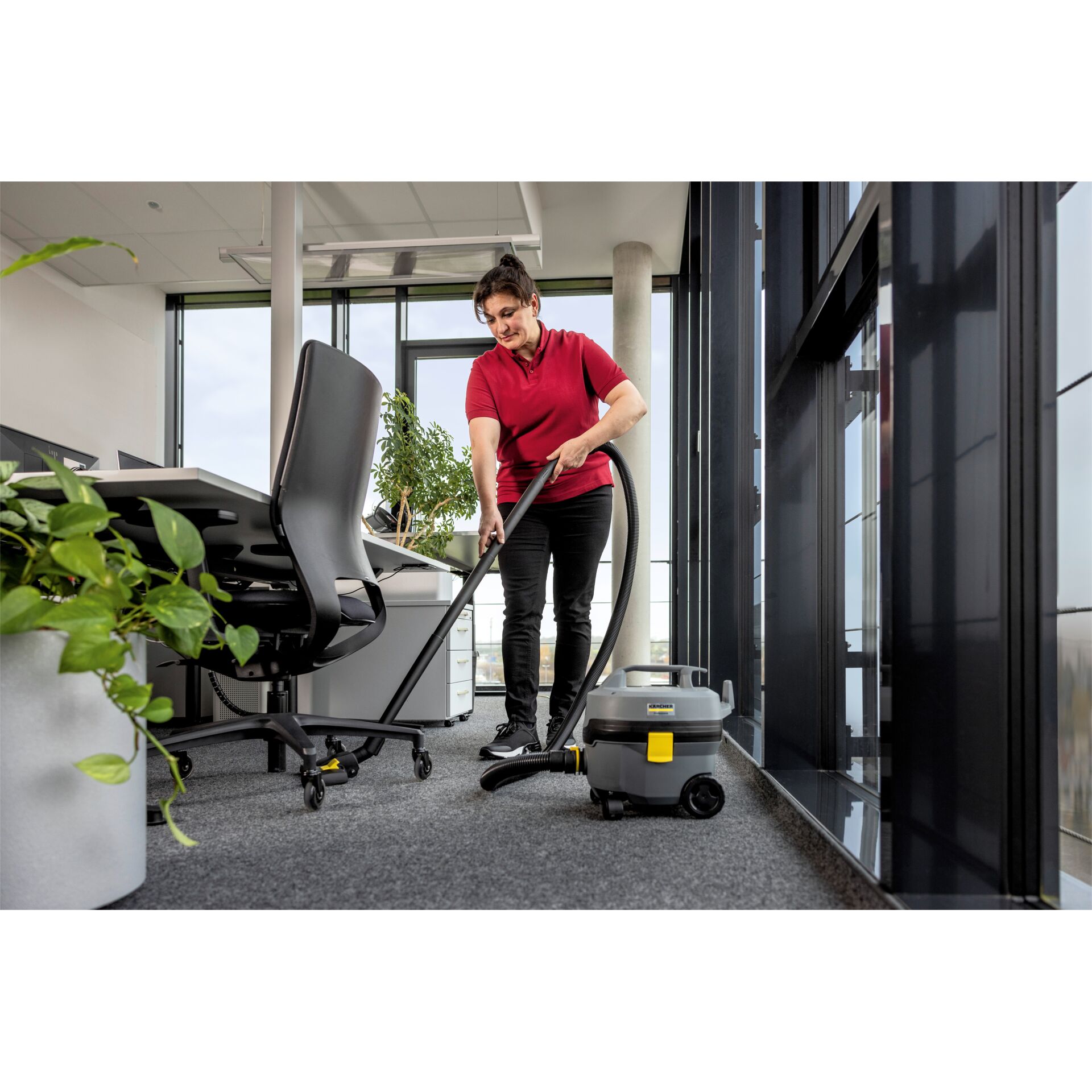 E-Scooter, Transport, Fahrzeug, Reinigen, Person