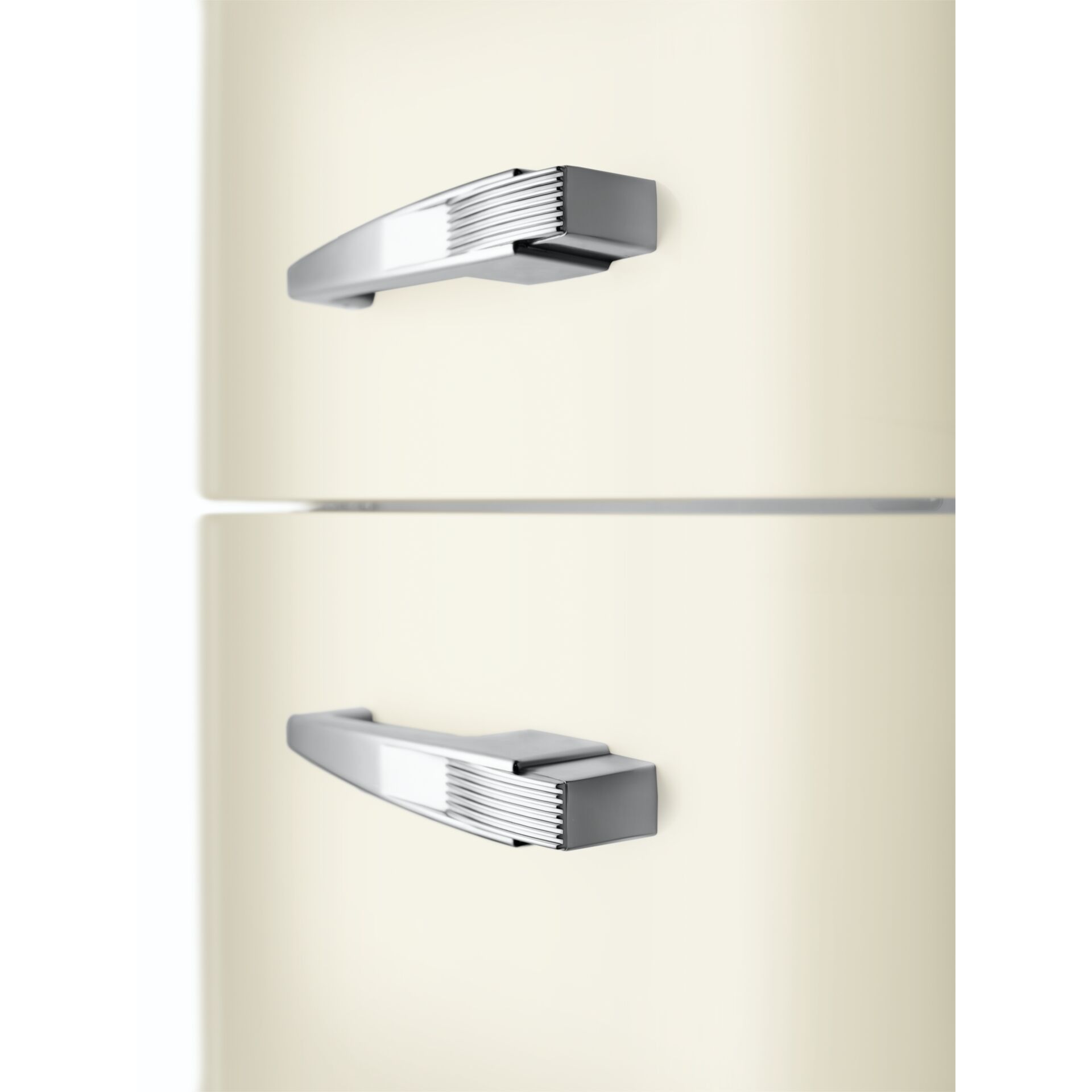 Kühlschrankgriff, Metallic, Glänzend, Rundbogen, Türgriff