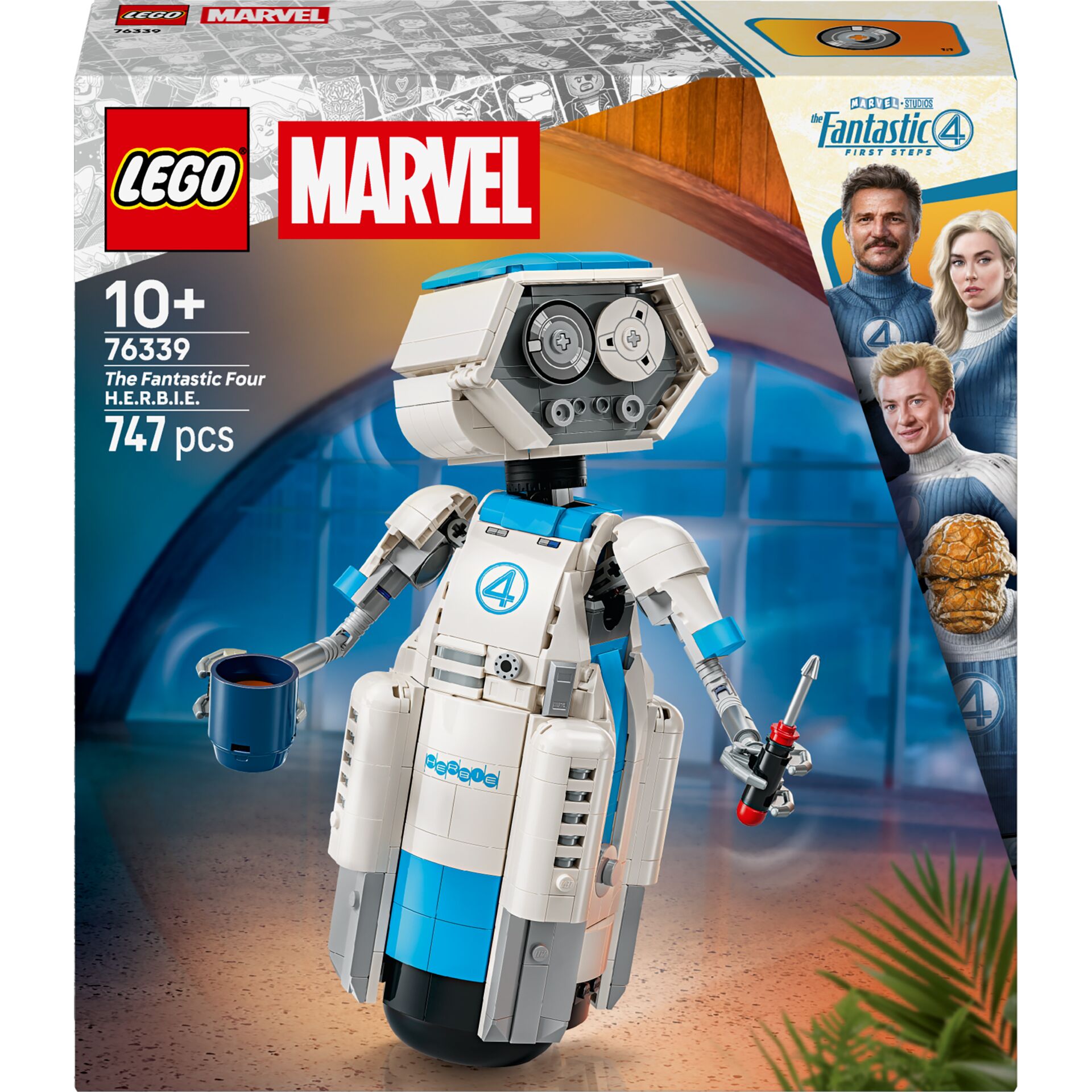 Lego, Marvel, Roboter, Motorrad, 745 Teile