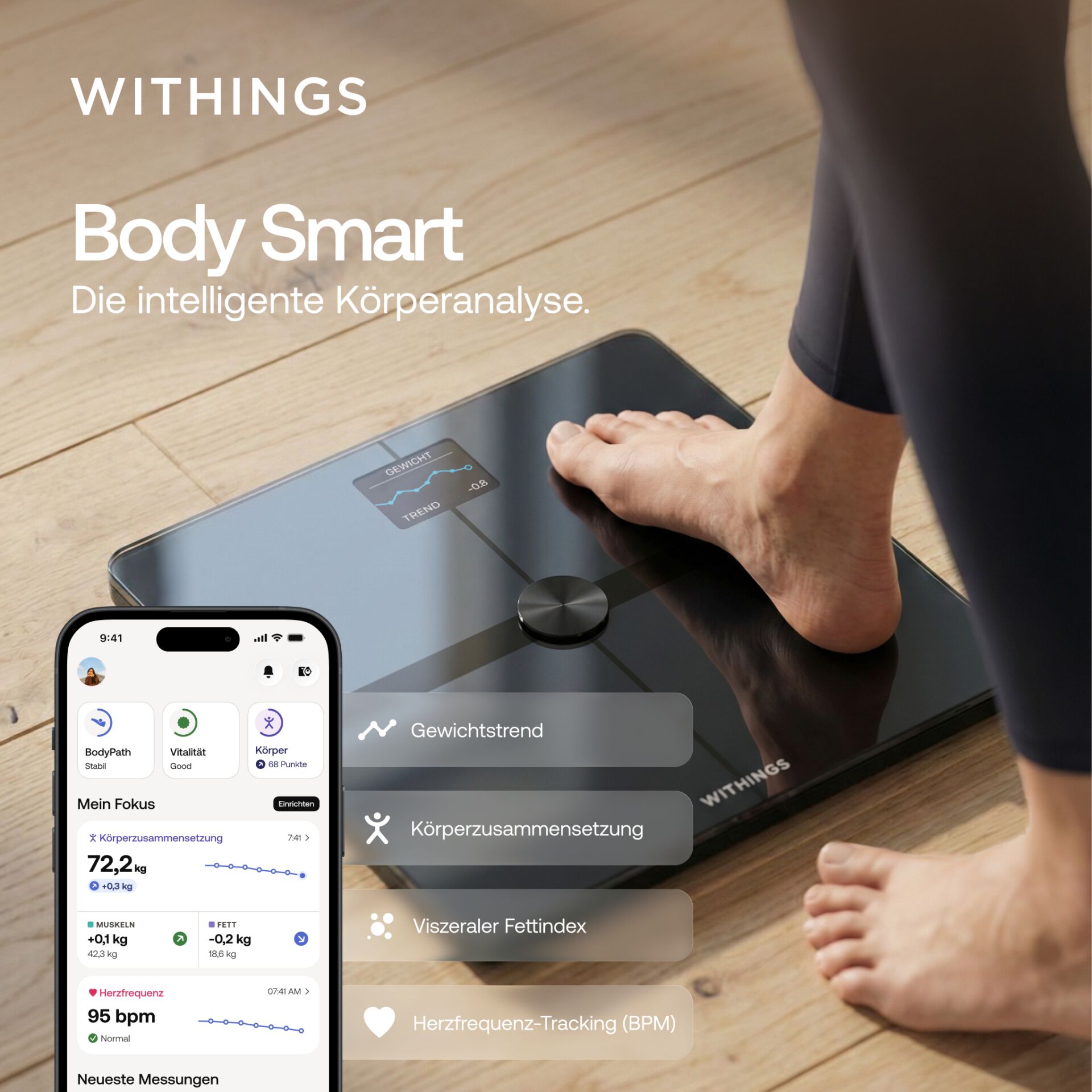 Elektronik, Handy, Telefon, Körperanalyse, Gewicht, Körperfett, Fitness-Scanner, Messdaten