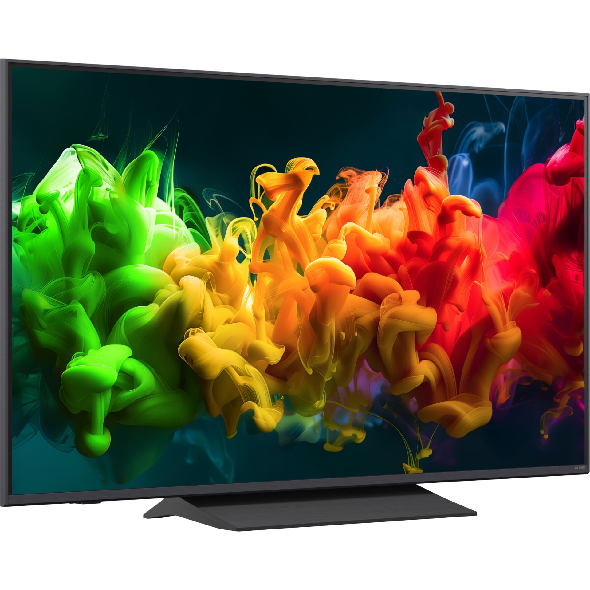 LED-TV, 4K, Flachbildschirm, Schmaler Rahmen, Standfuß