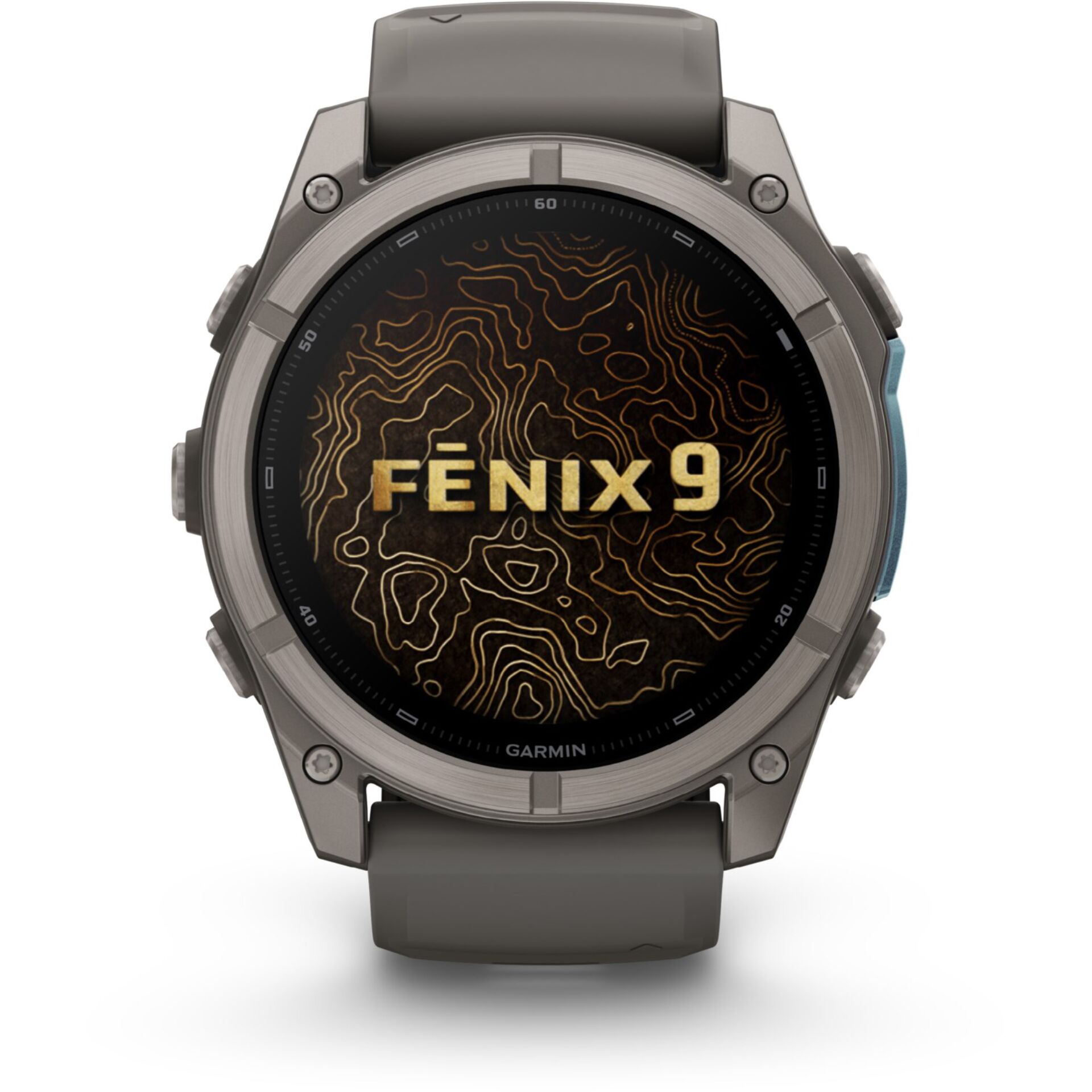Smartwatch, Garmin, Fenix 9, Grau, Riemen