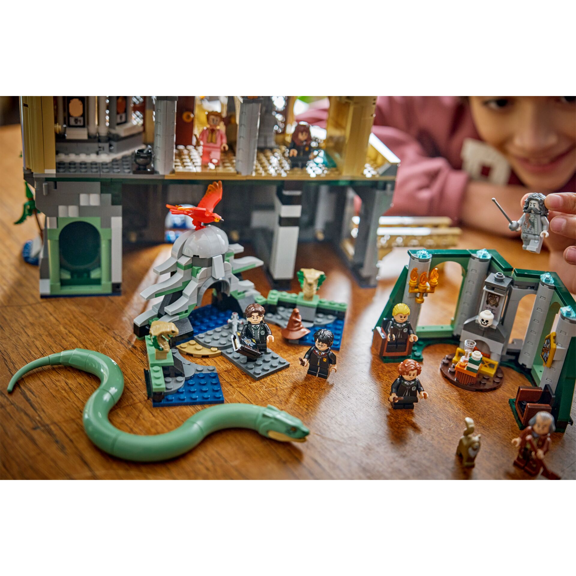 Lego, Drachen, Schlange, Figuren, Burghaus/Castle Playset