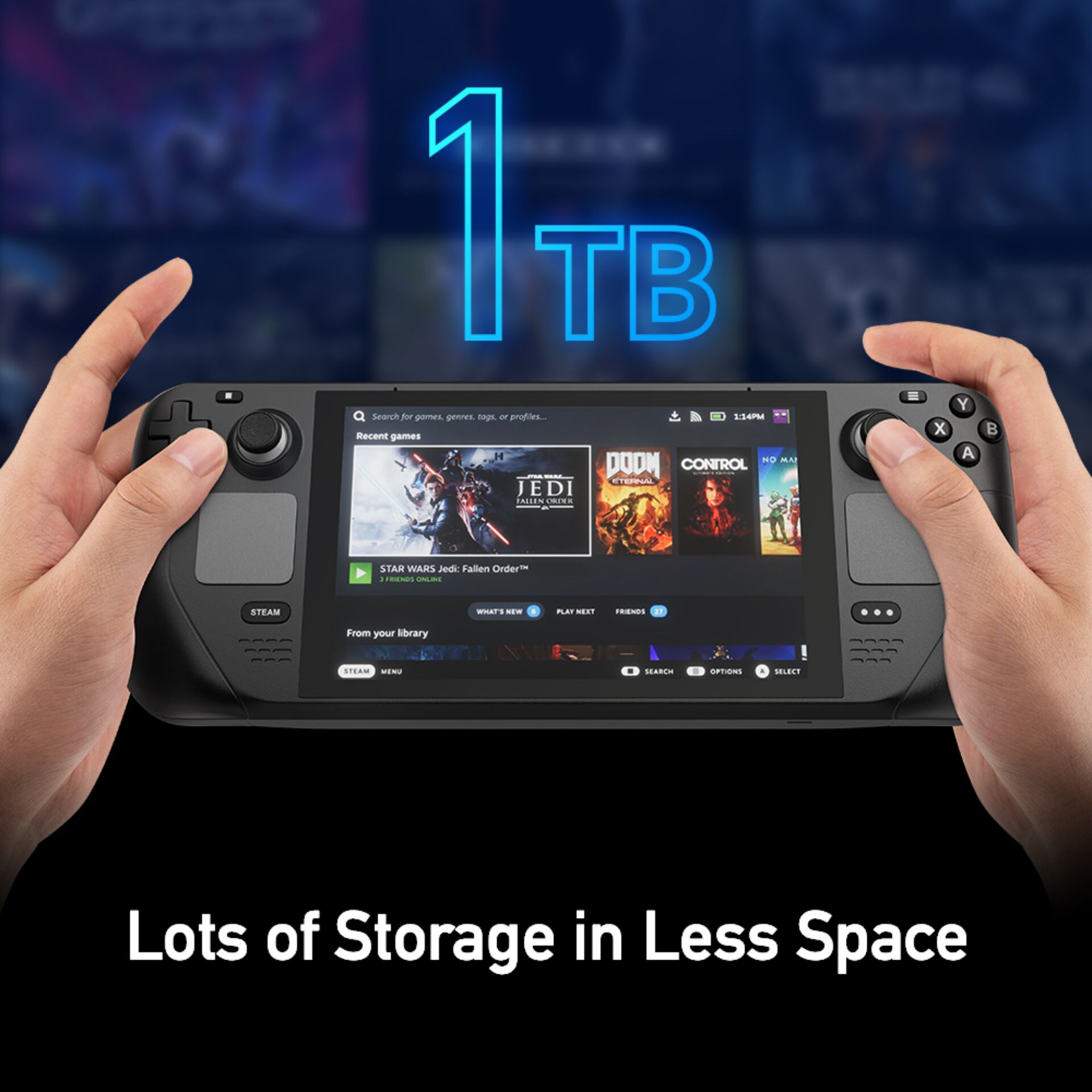 handheld gaming console, portables Konsole, Gamecontroller, eingebautes Display, Speicherplatz