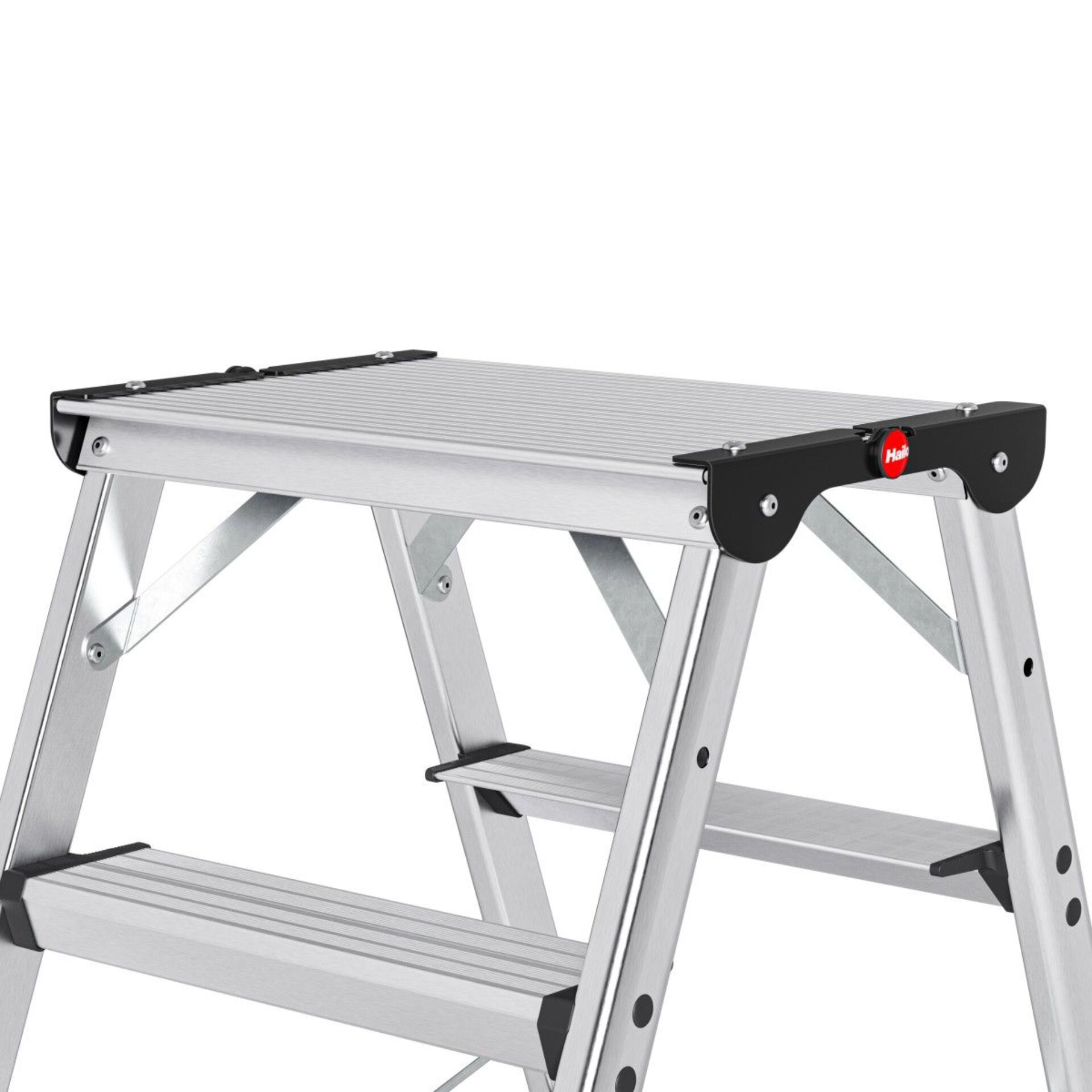 Leiterplattform, Stehleiter, Aluminium, Trittfläche, Klappleiter