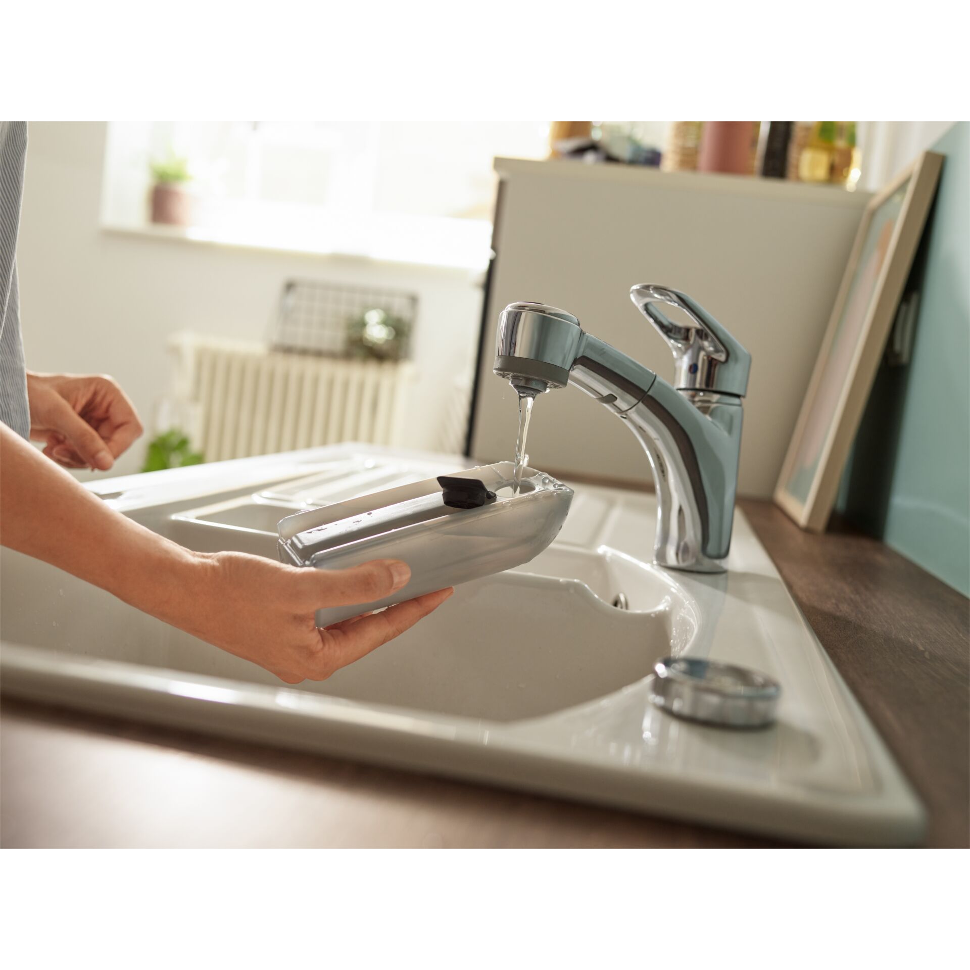 Becken, Sinken, Waschbeckenhahn