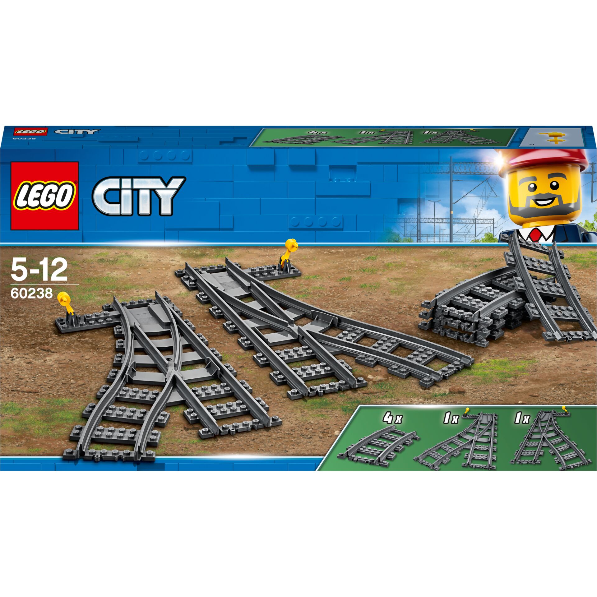 LEGO City 60238  Weichen