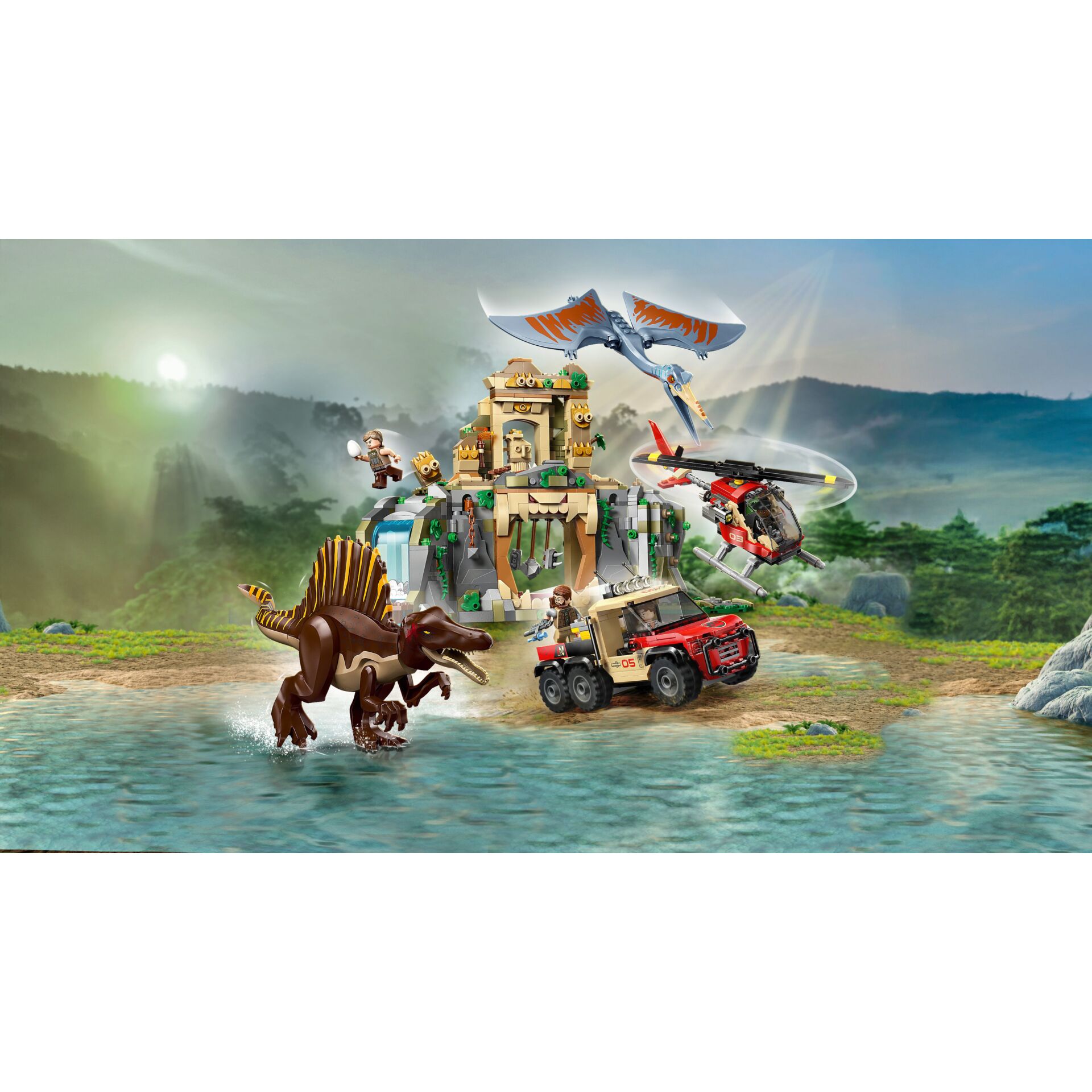 Hubschrauber, Transport, Fahrzeug, Dinosaurier, Reptil