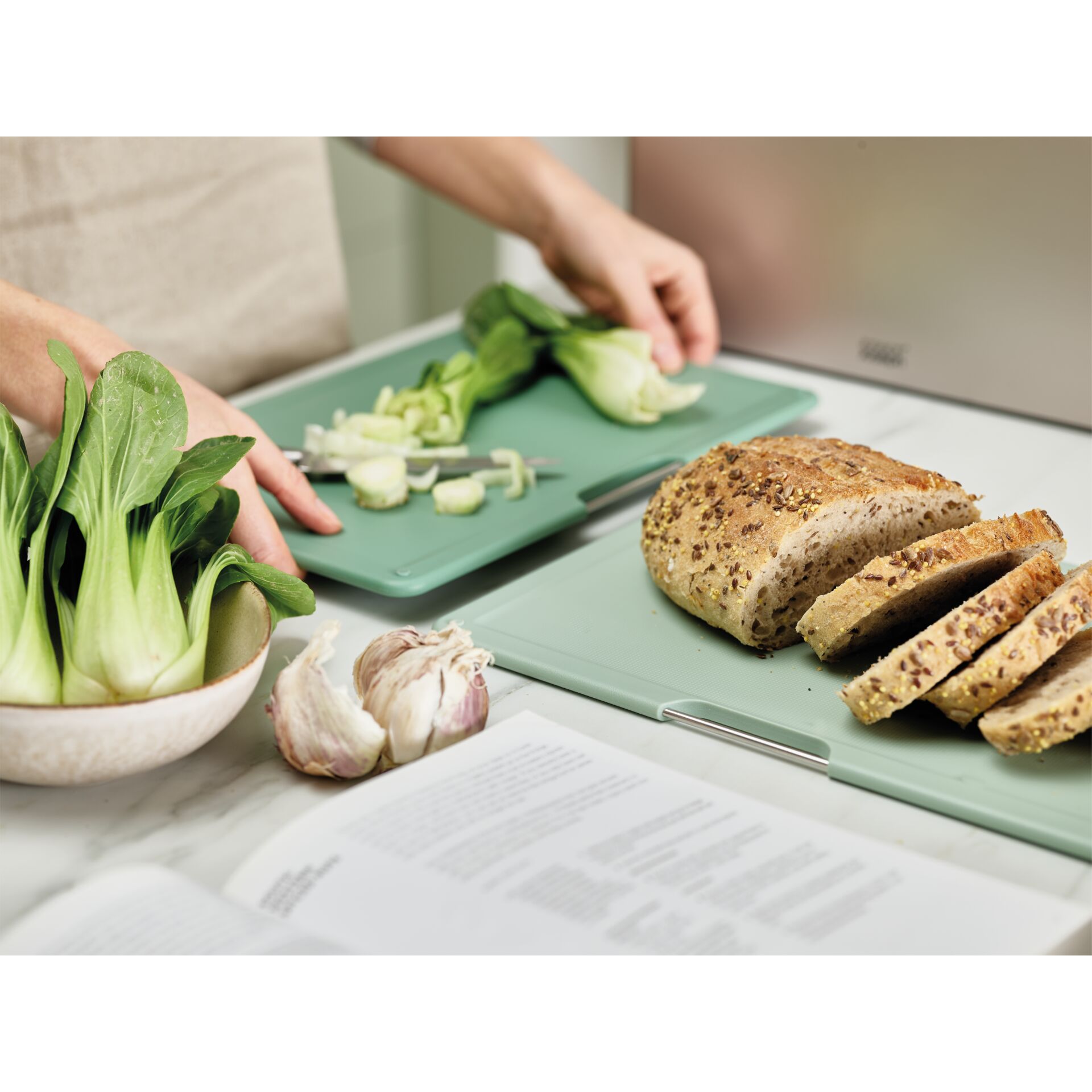 Essen, Grünes Blattgemüse, Produzieren, Gemüse, Person