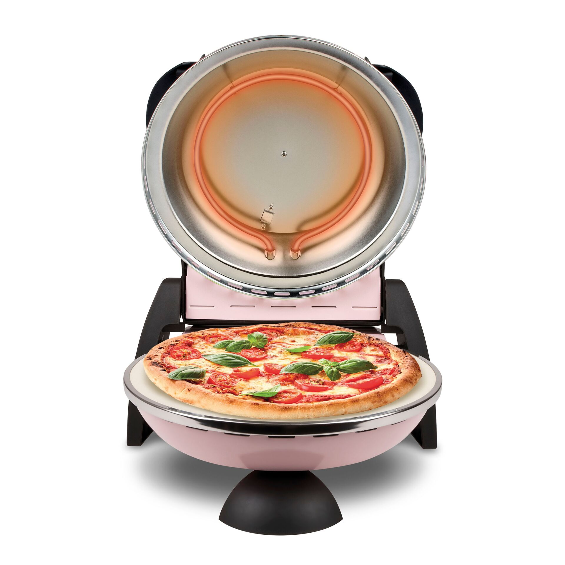 Pizza, Pizza-Ofen, Mini-Ofen, Rosa, Elektrogerät