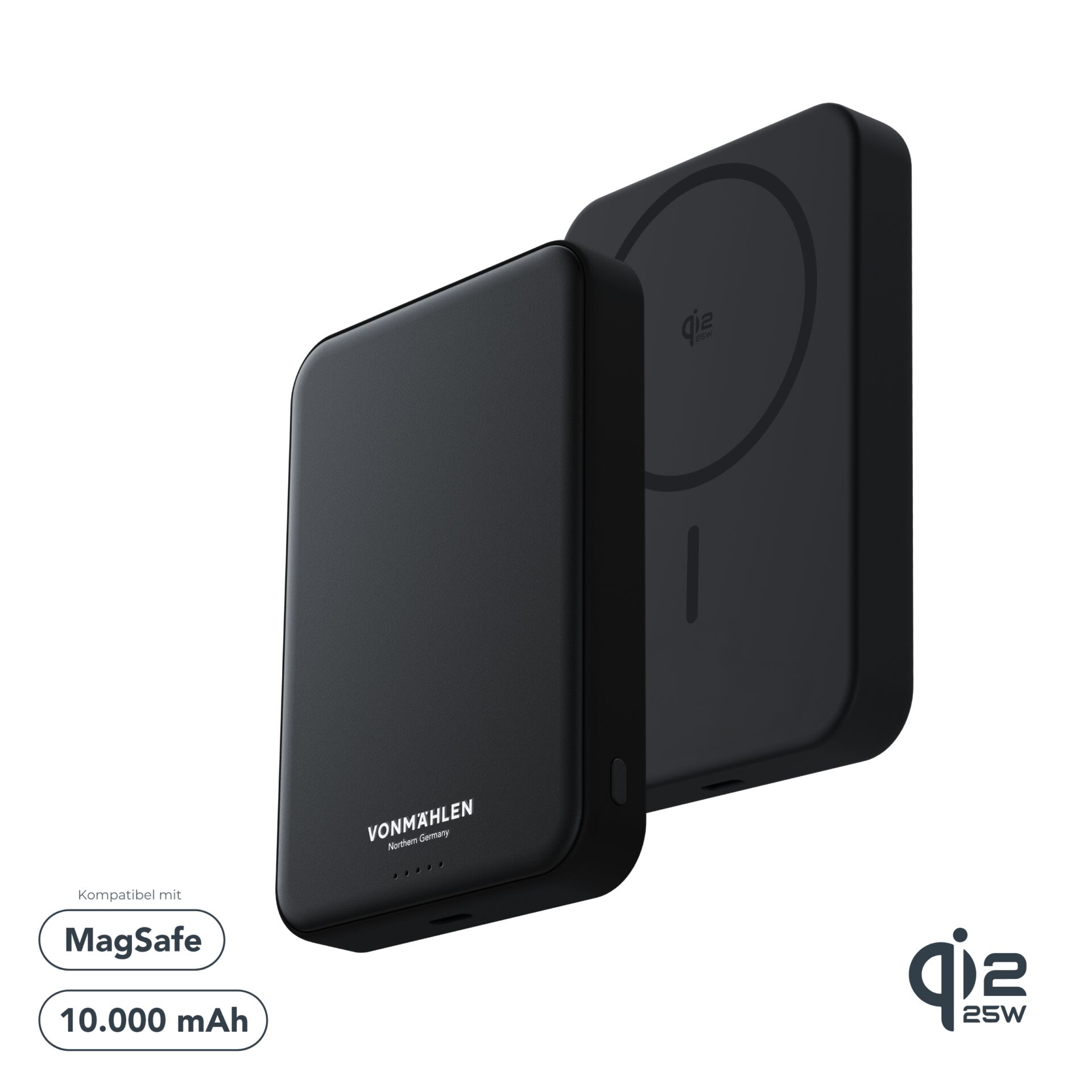 drahtloser ladegerät, MagSafe, 10.000 mAh, Powerbank, Duo Ladegerät