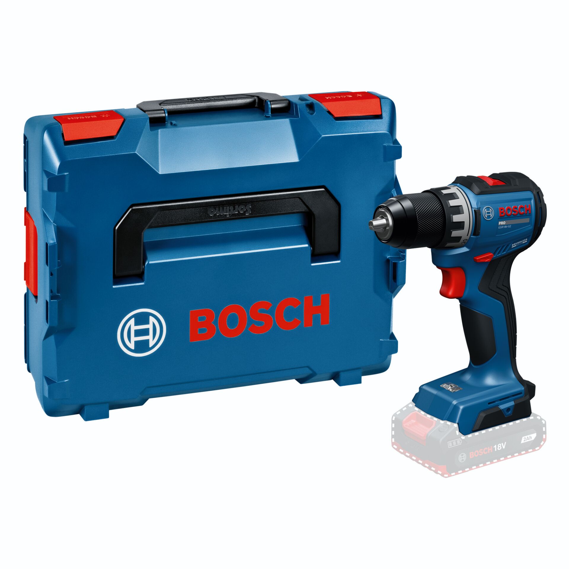 Bosch GSR 18V-52 in L-BOXX  Akku-Bohrschrauber
