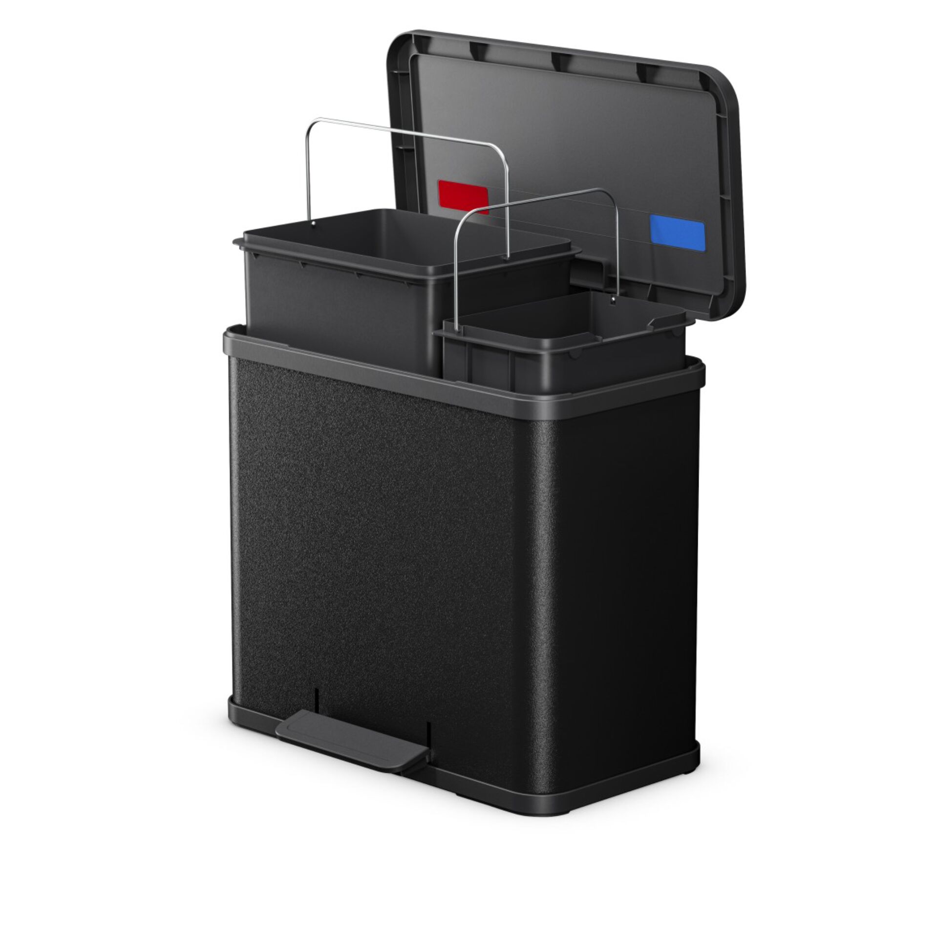 Hailo Öko duo Plus L  schwarz, matt
