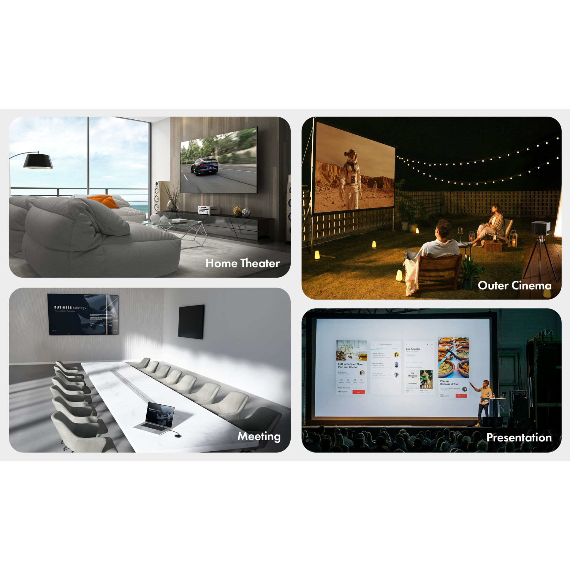 Home Theater, Outdoor Cinema, Meeting, Presentation, Konferenzraum