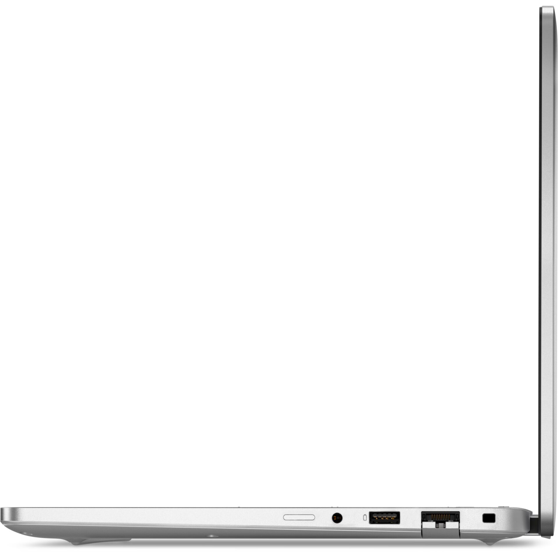 laptop, silber, Seitlicheansicht, USB, Ethernet