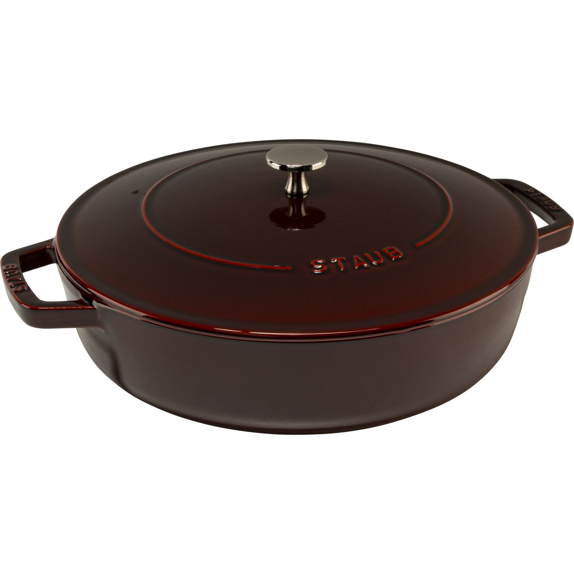 Staub Bräter Chistera 28 cm  grenadine