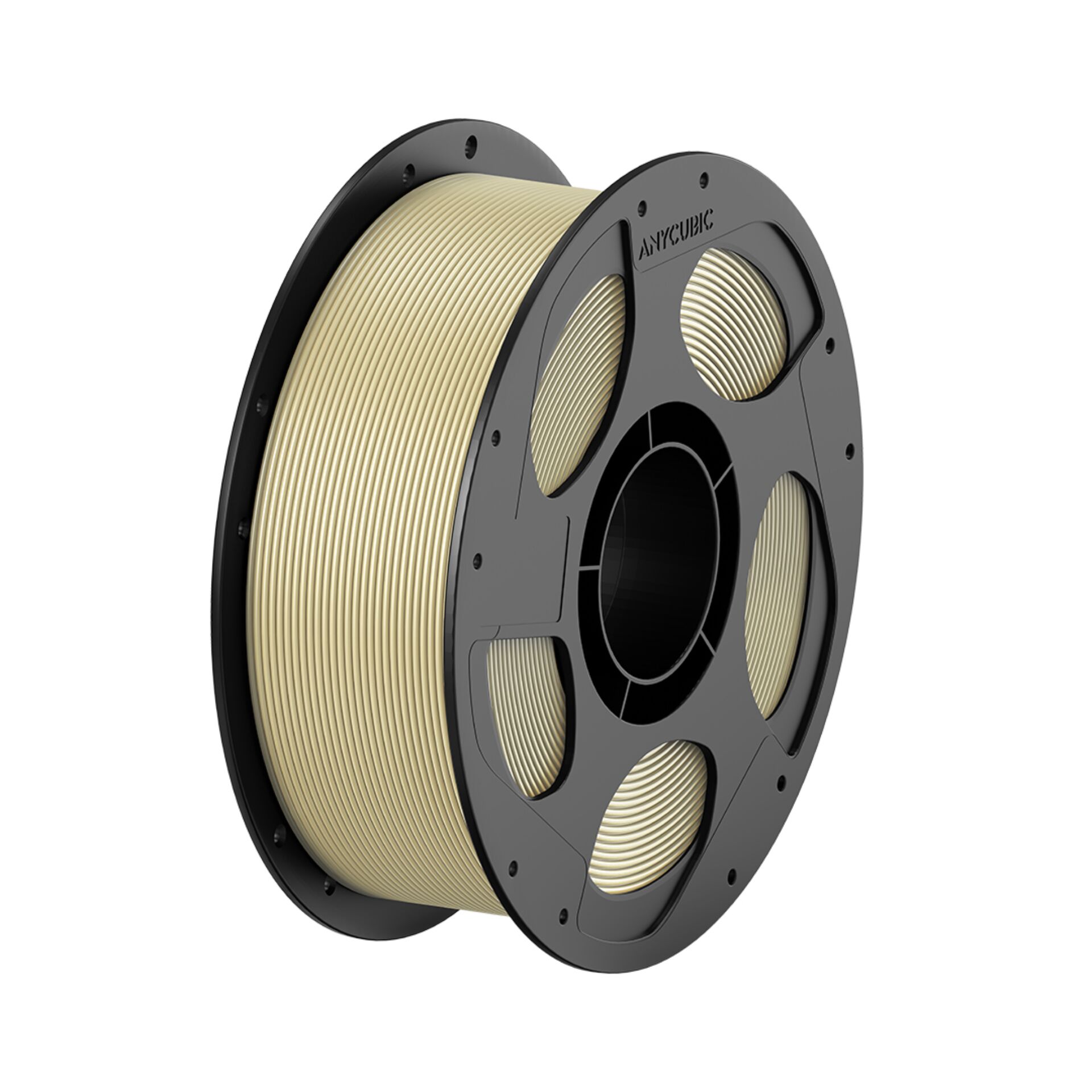3D-gedruckt, Filament, PLA, Spule, Beige