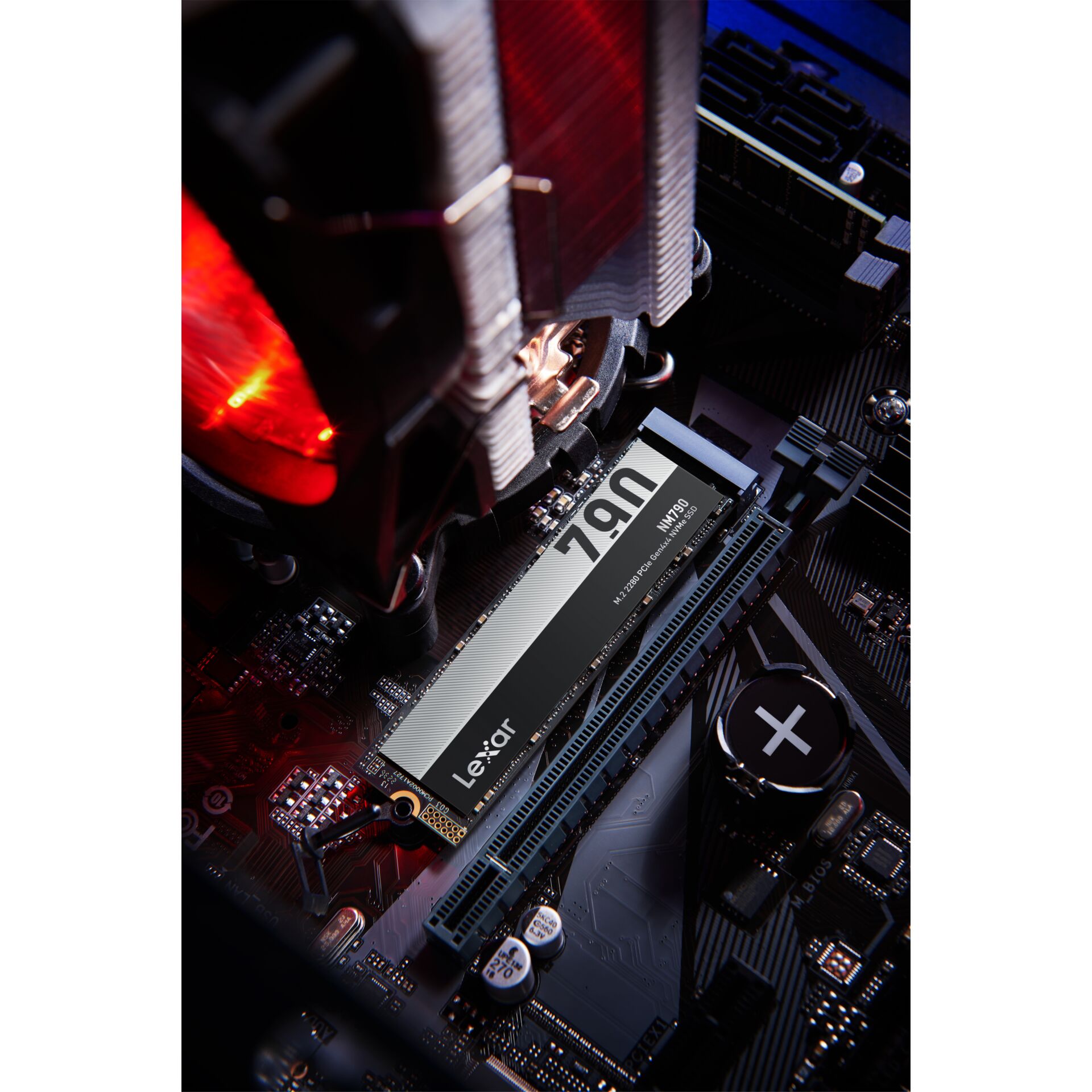 SSD, RAM, M.2, PCIe, Motherboard