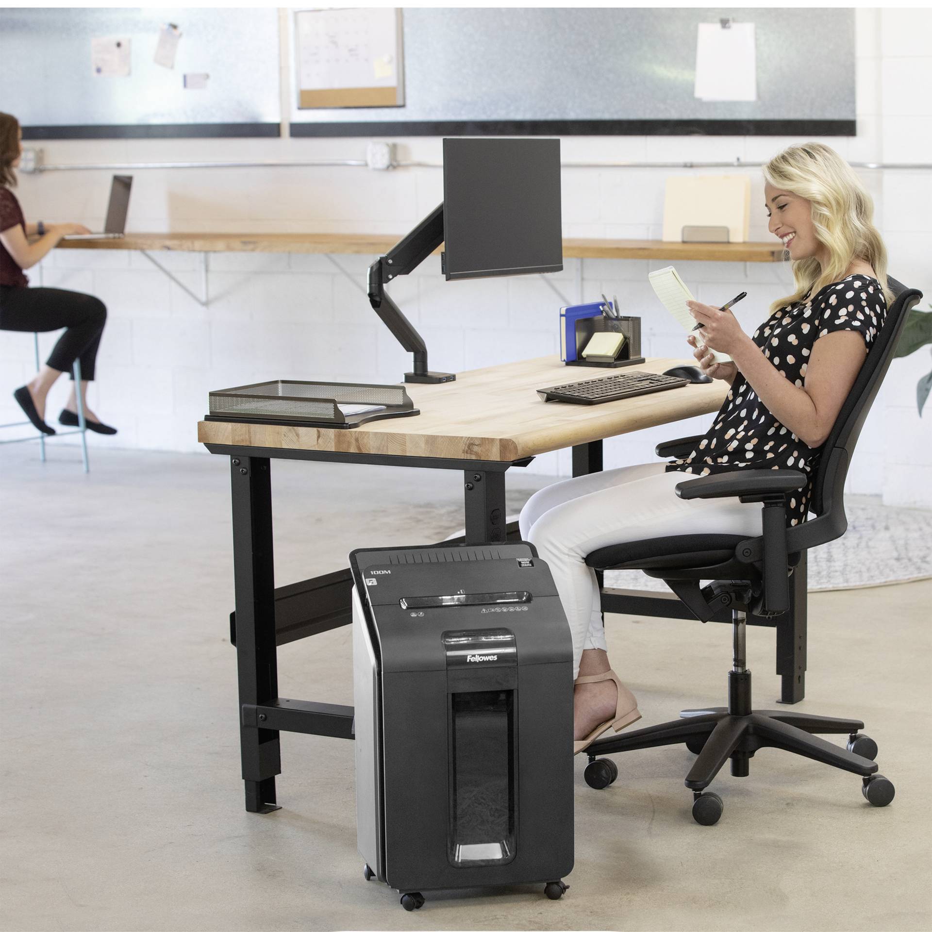 Moebel, Tabelle, Schreibtisch, Person, Frau