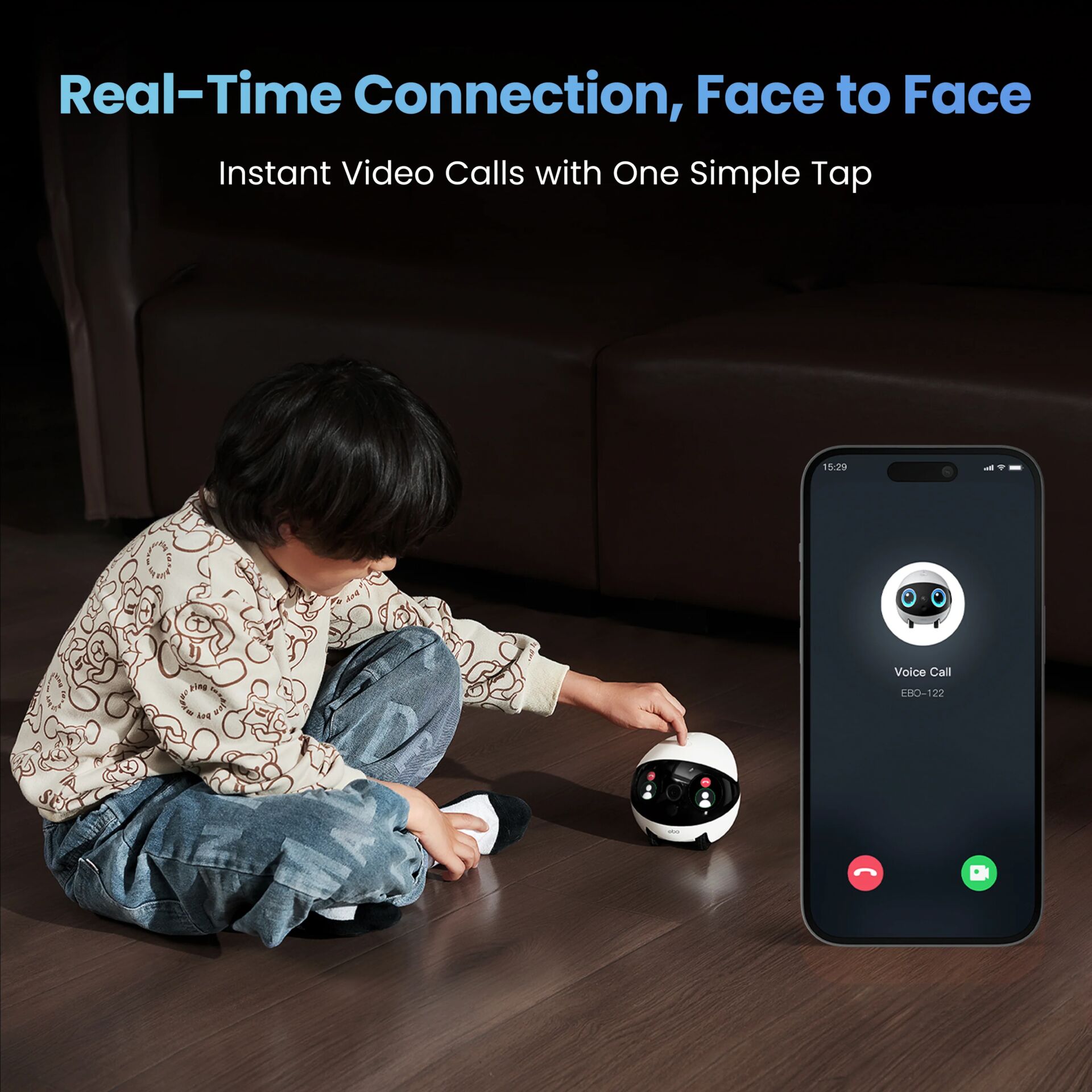 roboter, kleiner roboter, smartphone, roboter spielzeug, videoanruf